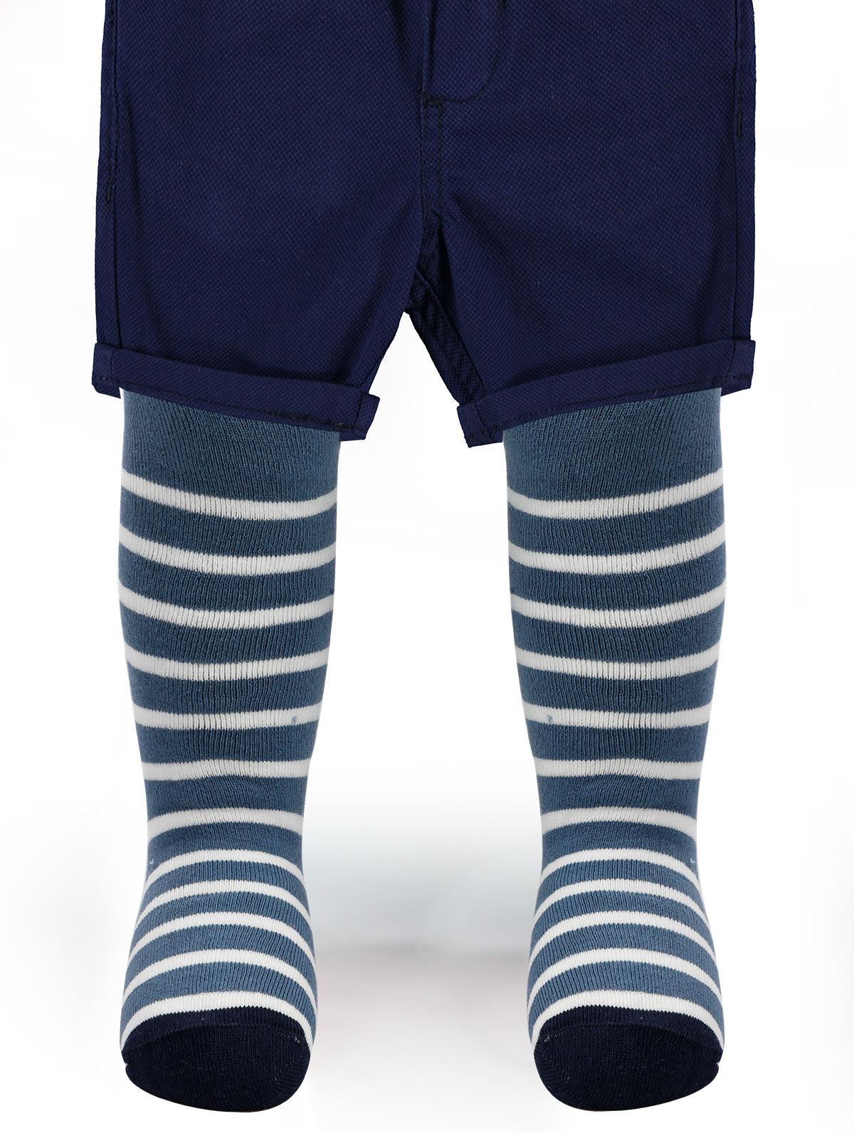 Civil Baby Erkek Bebek Külotlu Çorap 0-18 Ay Lacivert