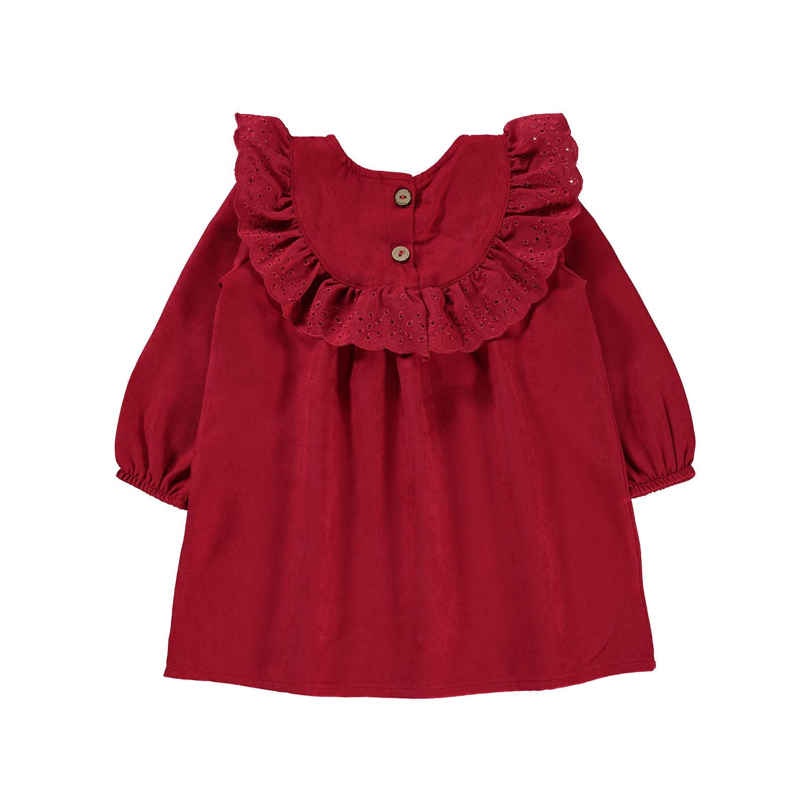 Civil Baby Kız Bebek Elbise 9-18 Ay Kırmızı