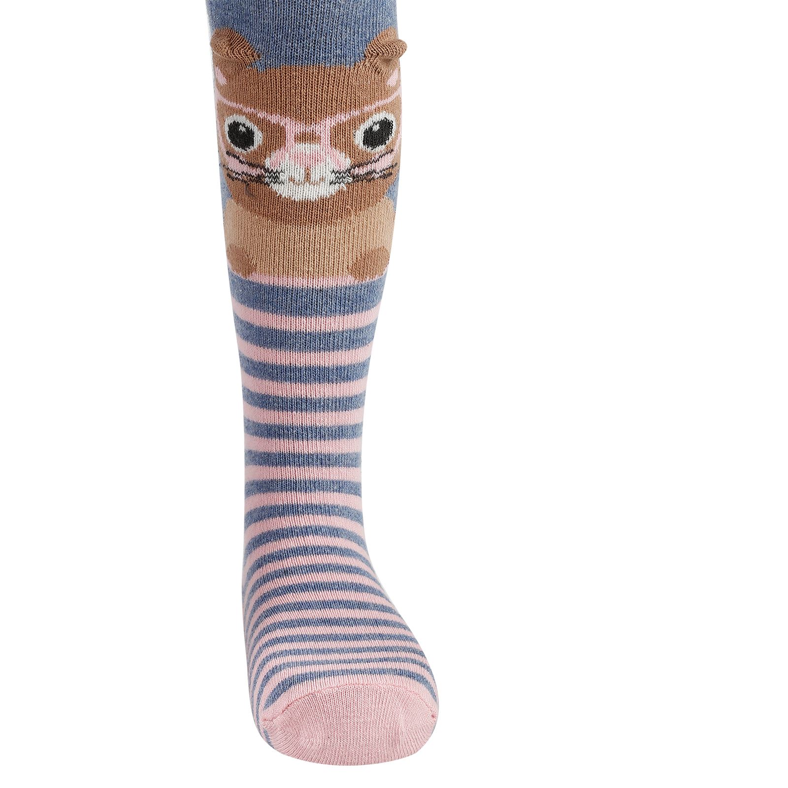 Katamino Kız Çocuk Külotlu Çorap 1-8 Yaş Mavi