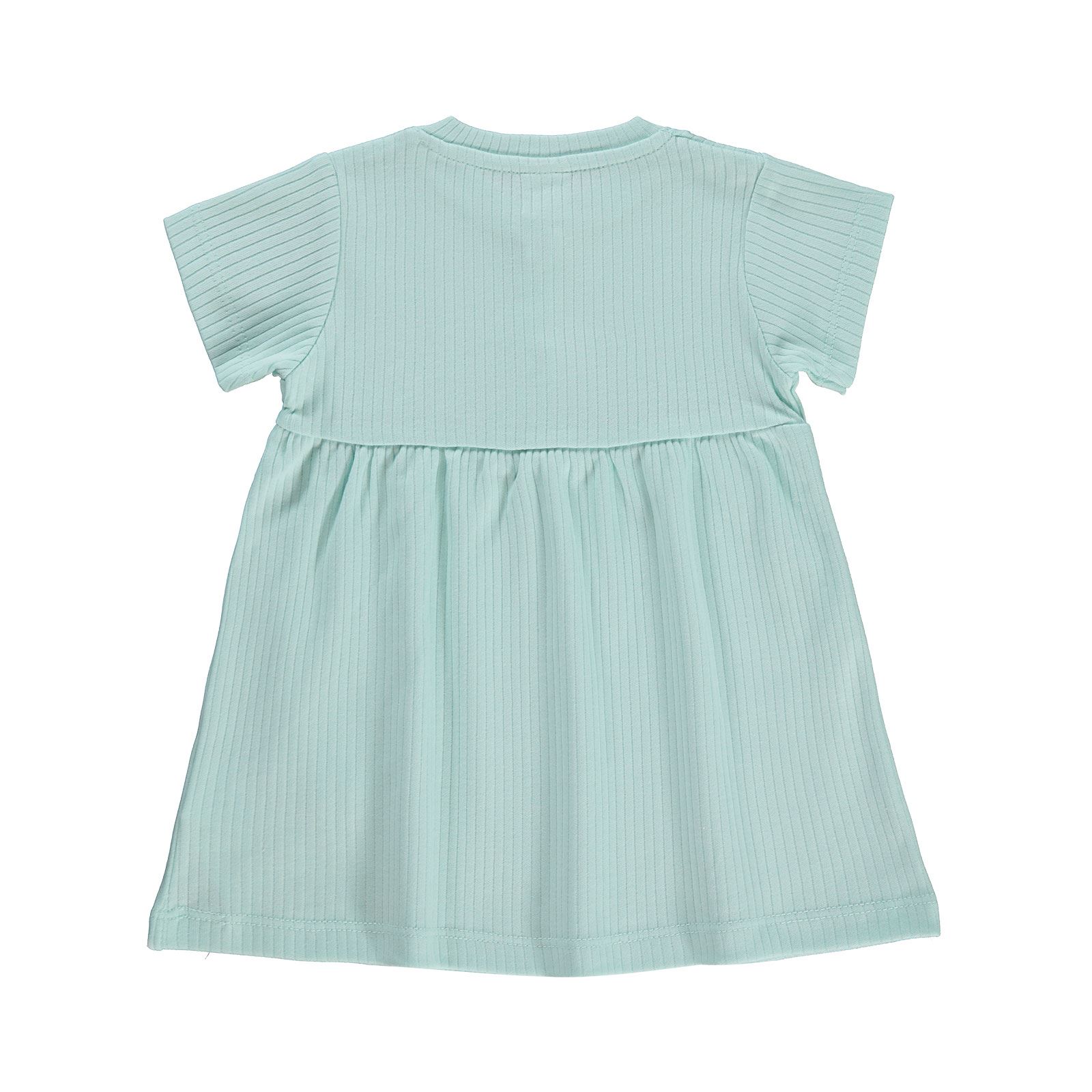 Civil Baby Kız Bebek Elbise 6-18 Ay Su Yeşili
