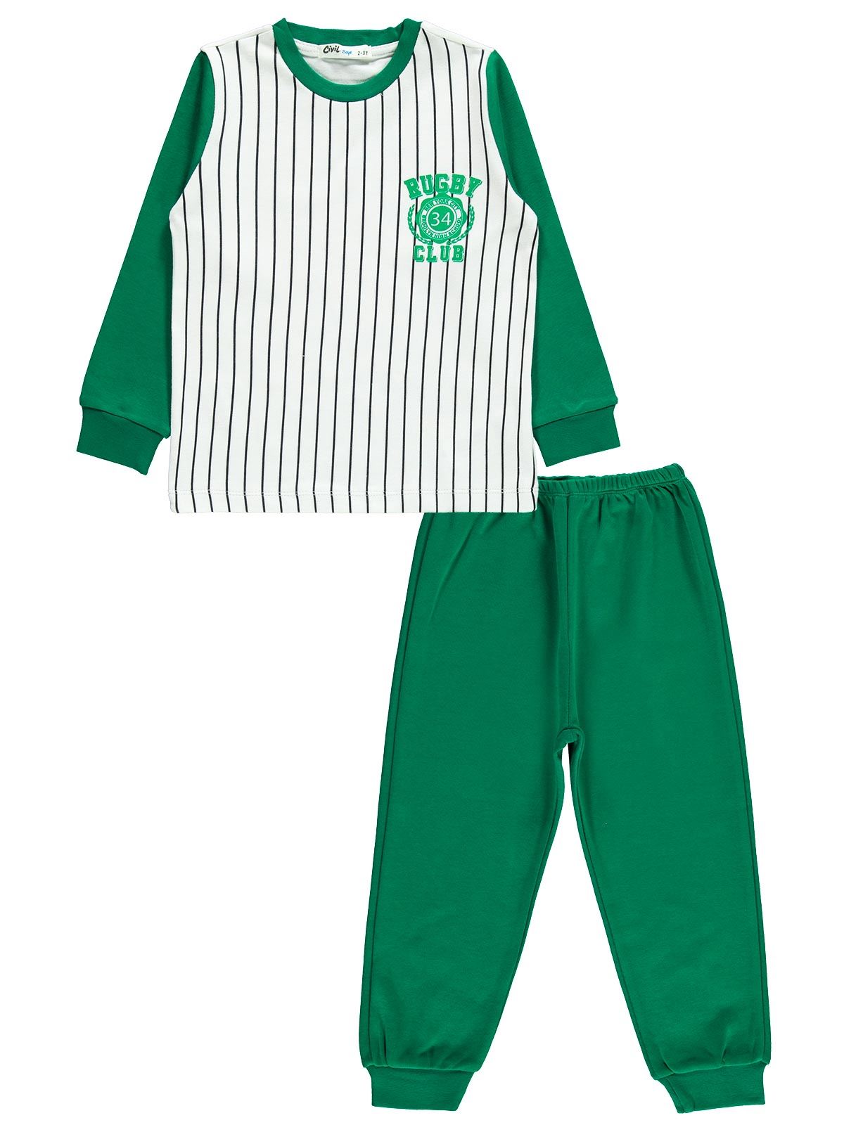 Civil Boys Erkek Çocuk Pijama Takımı 2-5 Yaş Benetton