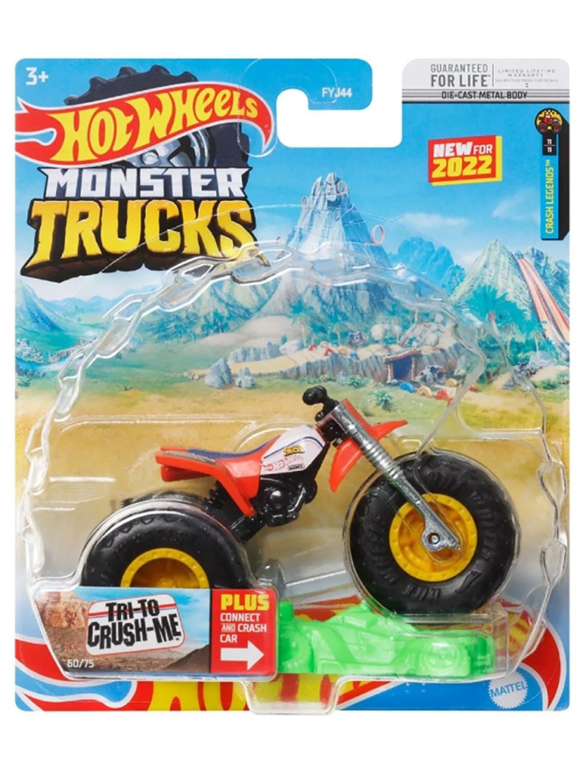 Hot Wheels® Monster Trucks Arabalar Kırmızı