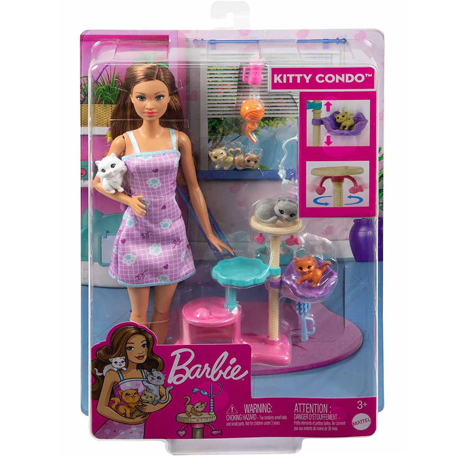 Barbie Ve Yavru Kedileri Oyun Seti