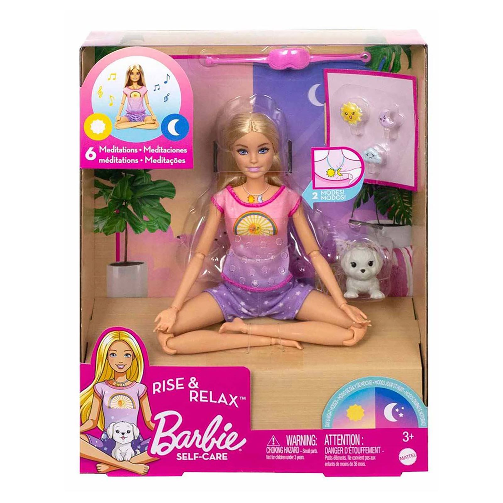Barbie Meditasyon Yapıyor Oyun Seti Pembe