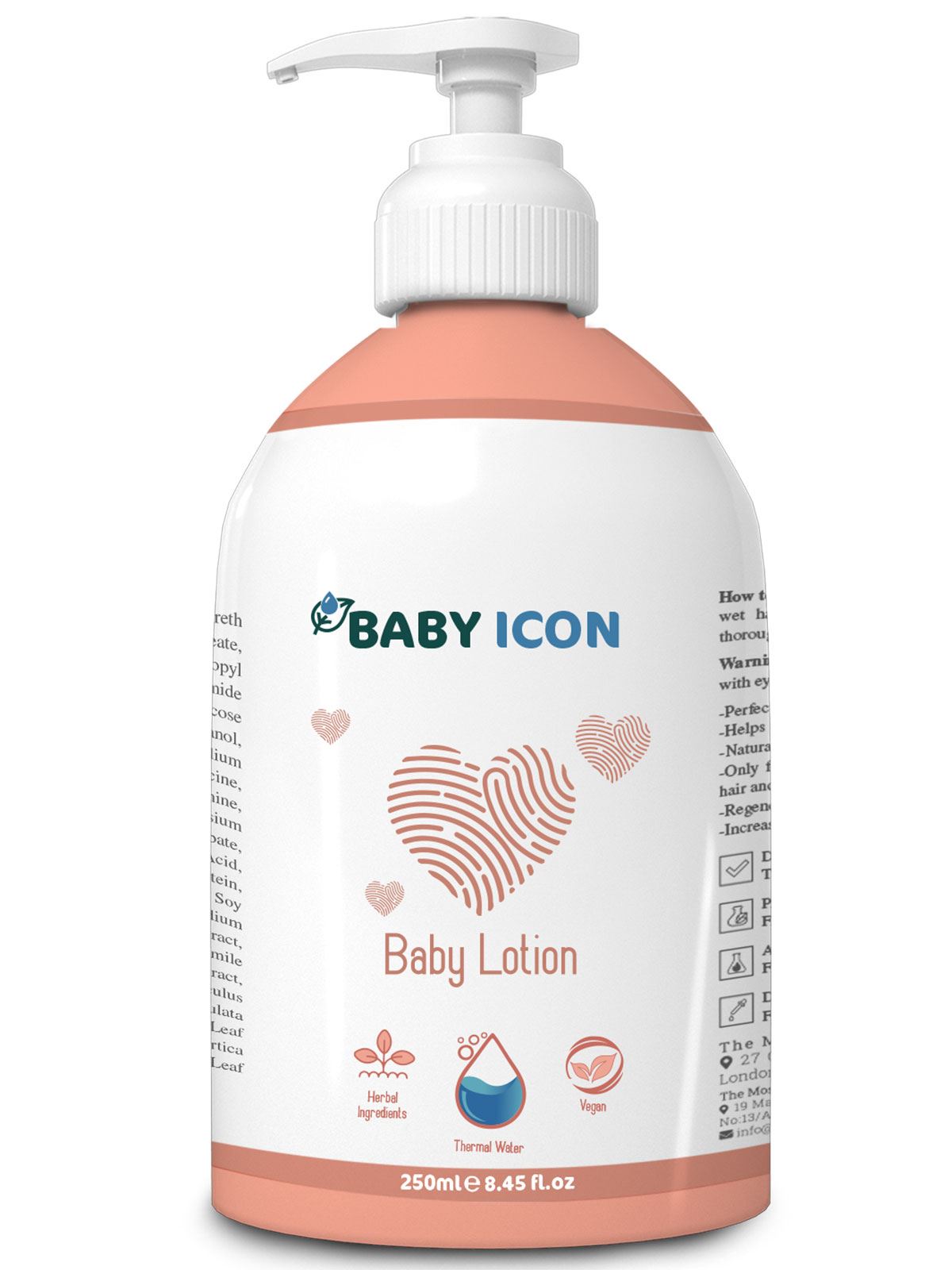 Baby Icon Yüz ve Vücut Bebek Nemlendirici Losyon 250 ml 