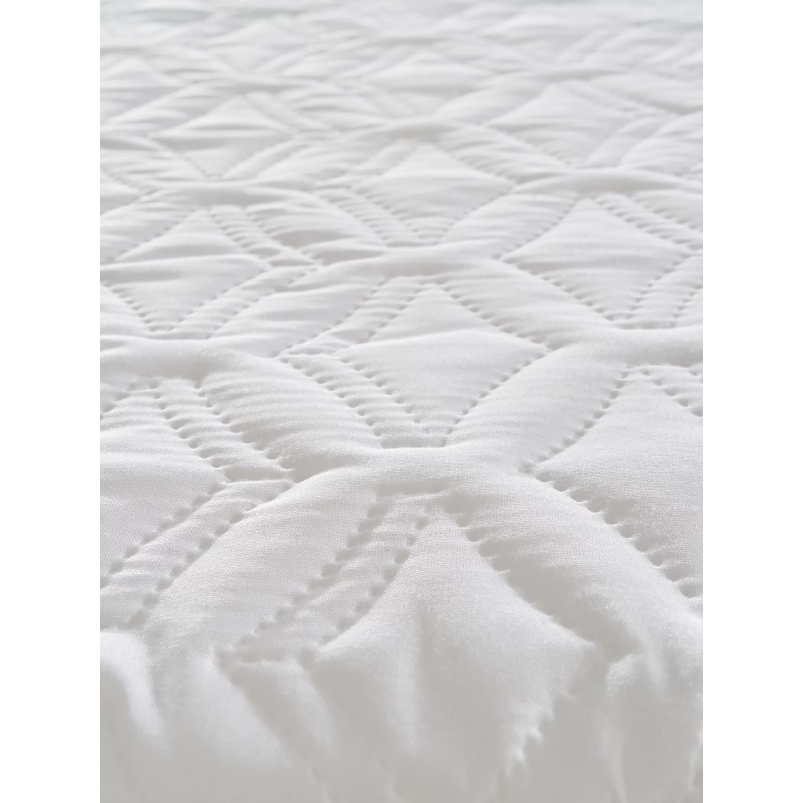 Keremce Lüks Çantalı Pamuk Oyun Parkı Yatağı 70x120x6 cm  Beyaz