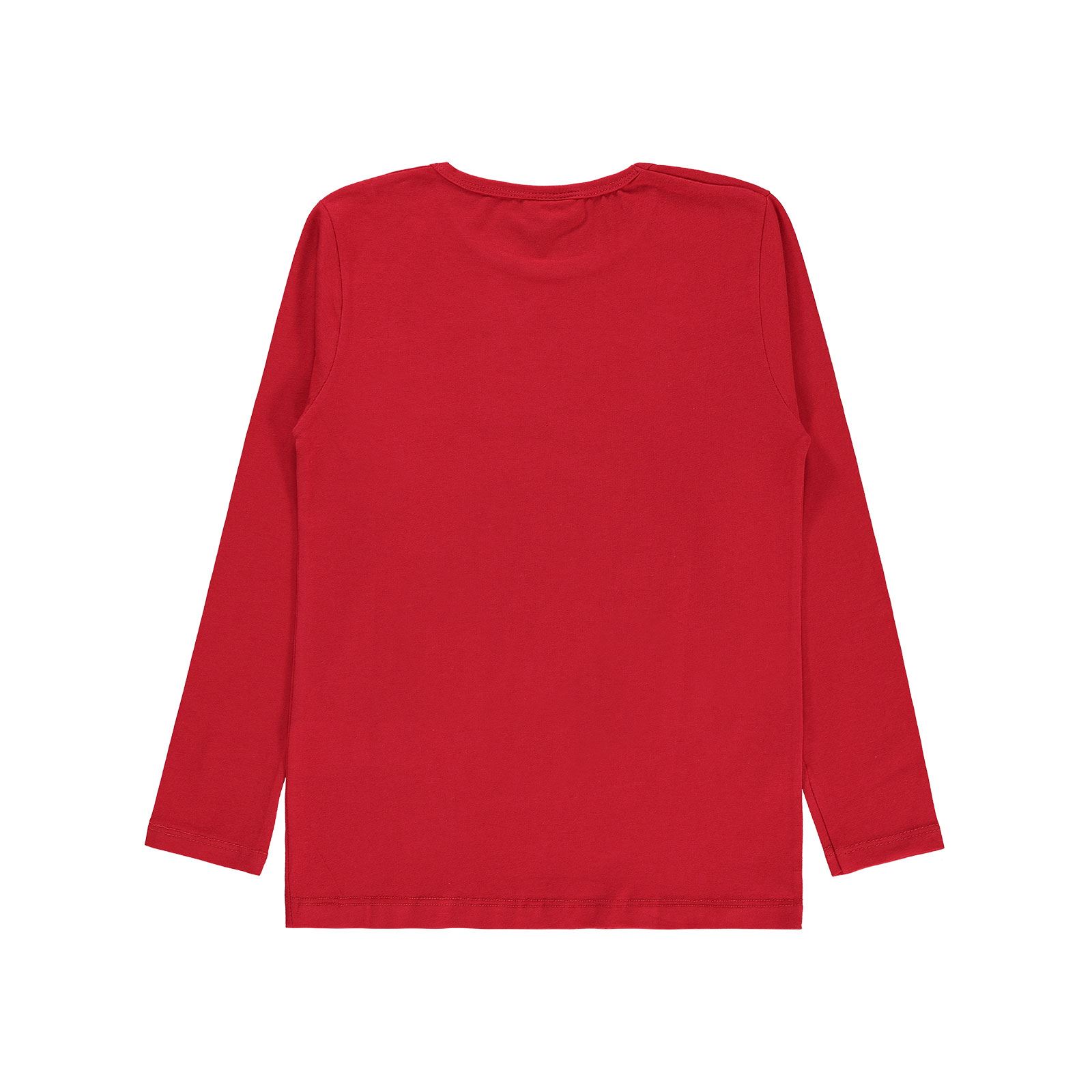 P&P Kız Çocuk Sweatshirt 10-13 Yaş Kırmızı