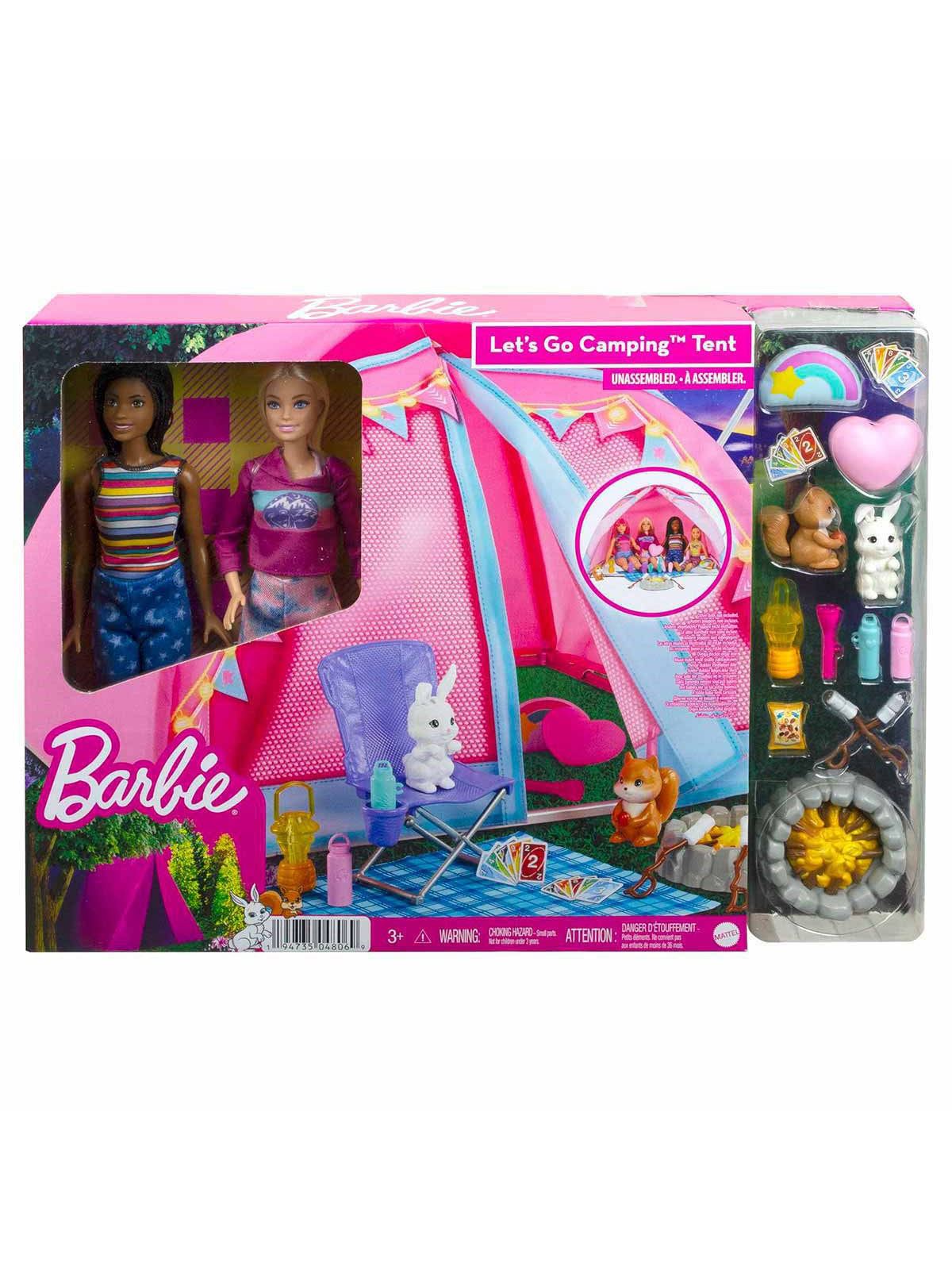 Barbie Barbıe Malibu Ve Brooklyn Kampta Oyun Seti