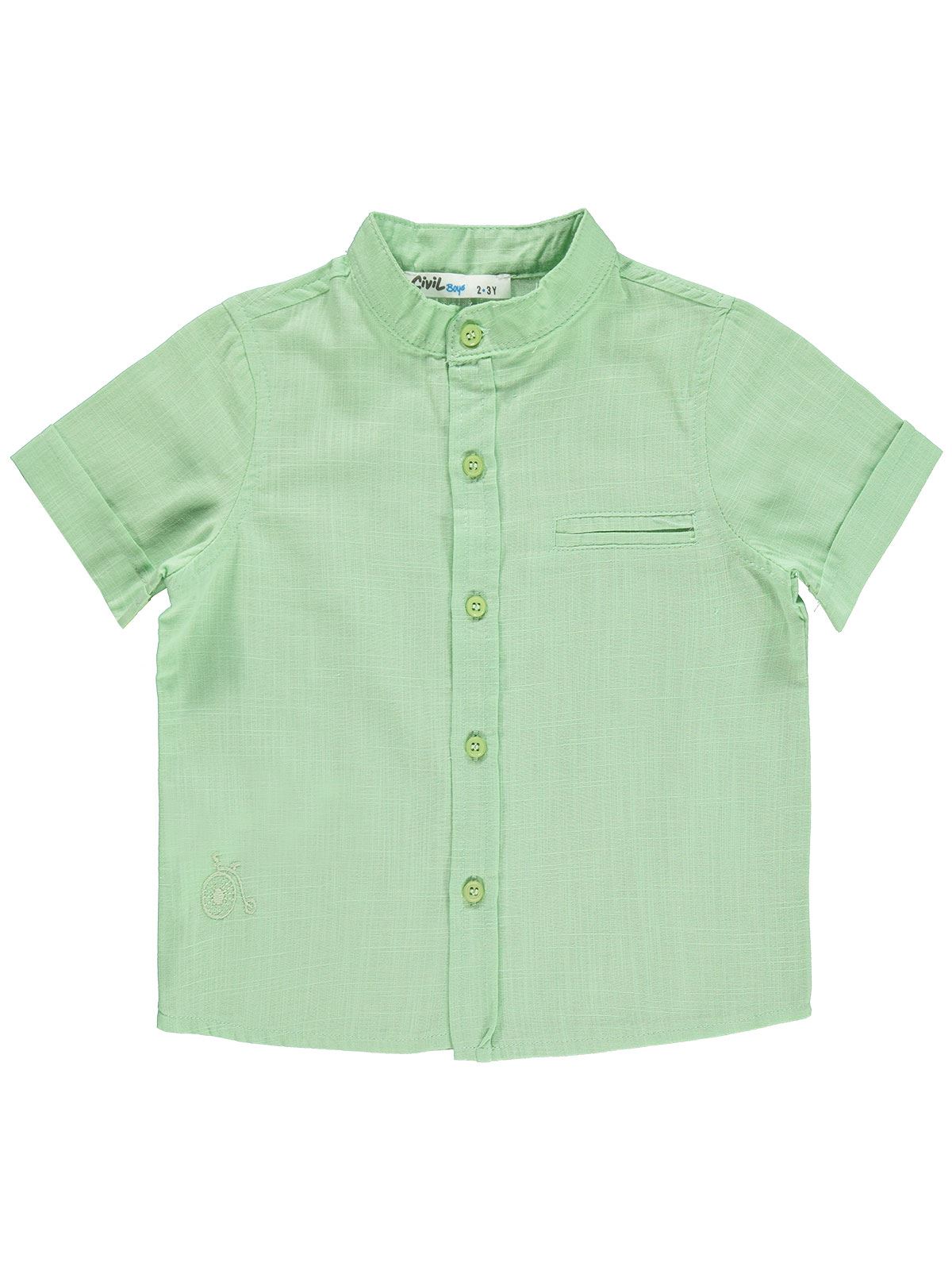 Civil Boys Erkek Çocuk Gömlek 2-5 Yaş Yeşil
