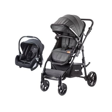 Babycare Bora Cross Travel Sistem Bebek Arabası Siyah 