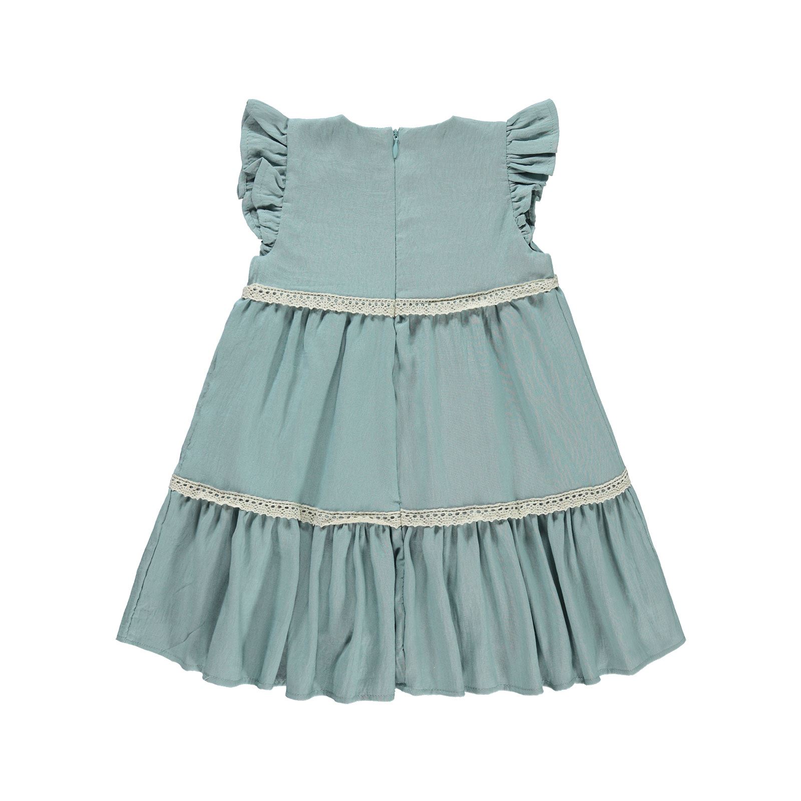 Civil Girls Kız Çocuk Elbise 2-5 Yaş Mint Yeşili