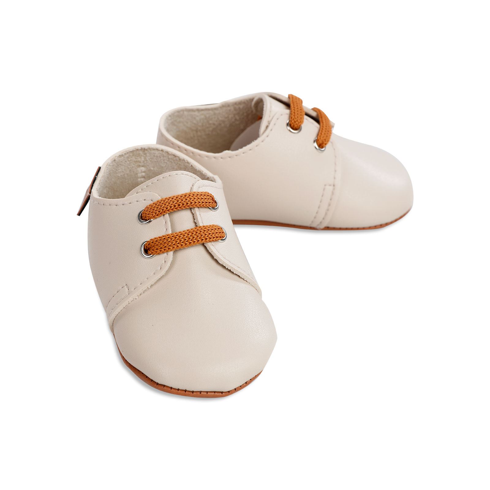 Civil Baby Erkek Bebek Patik Ayakkabı 17-19 Numara Krem