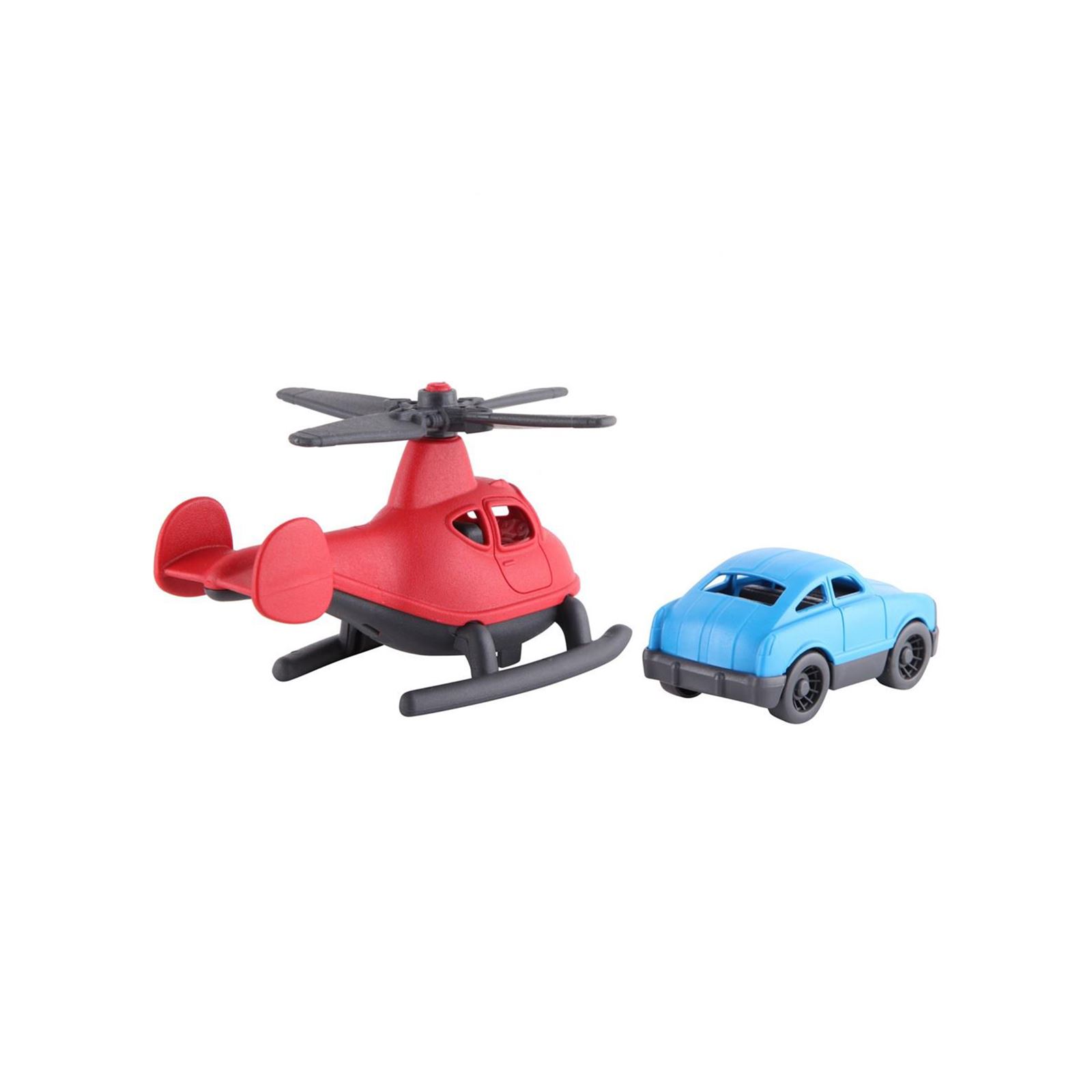 Let's Be Child Minik Taşıtlar Helikopter ve Minik Araba Kırmızı