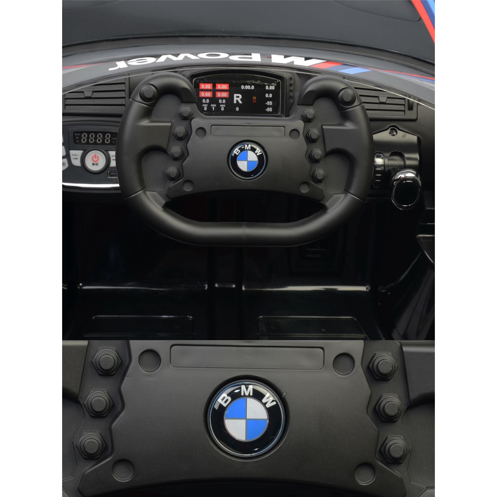 Kraft BMW M6 GT3 Akülü Araba Siyah