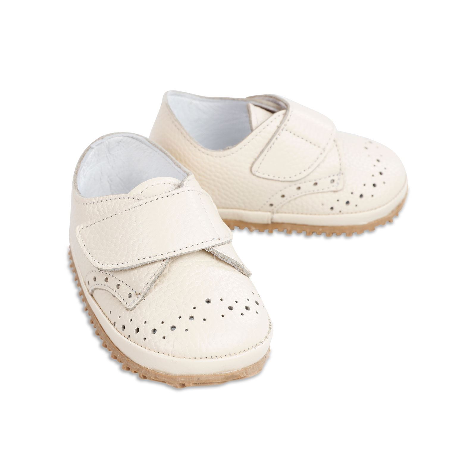 Civil Baby Erkek Bebek İlk Adım Ayakkabısı 19-21 Numara Bej