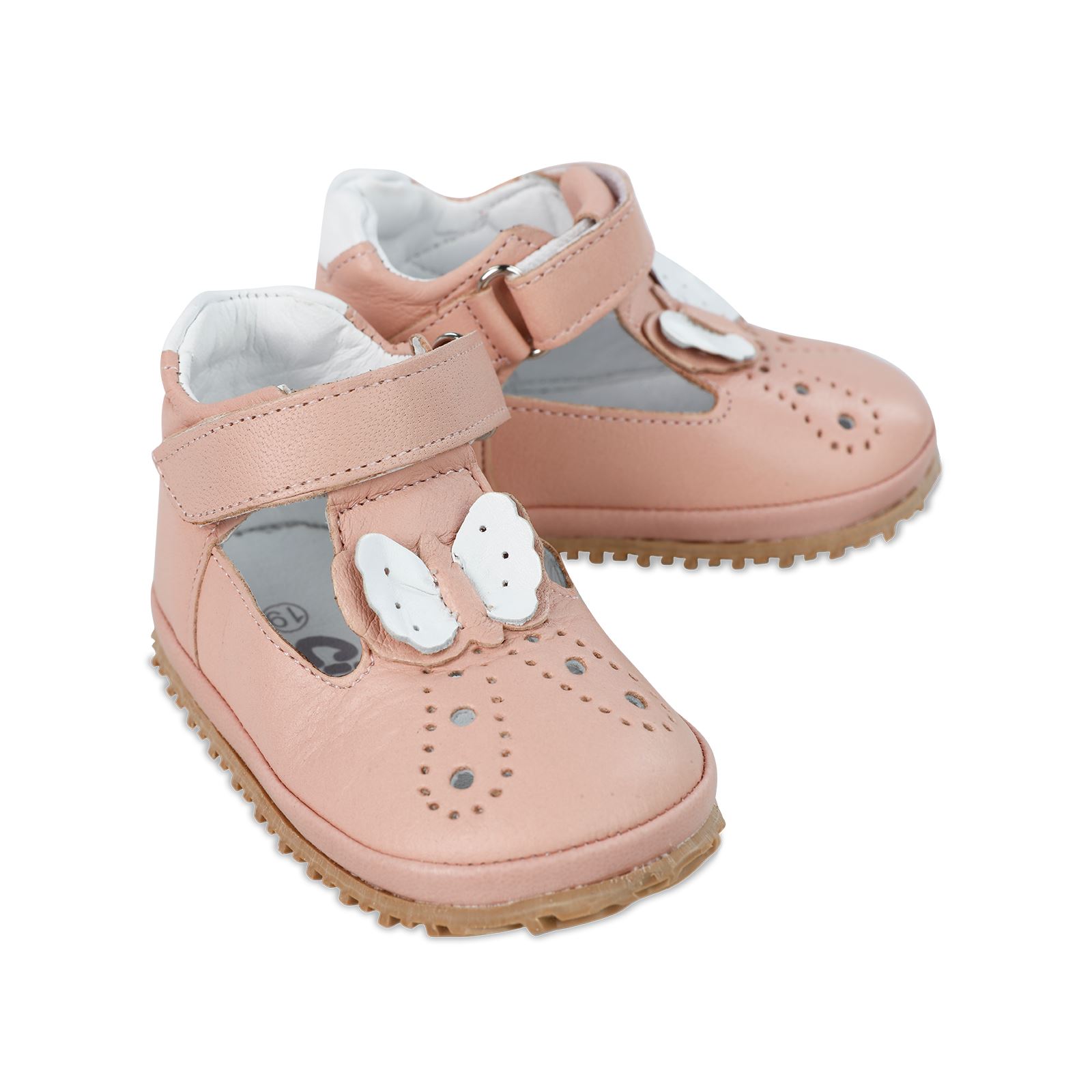 Civil Baby Kız Bebek İlk Adım Ayakkabısı 19-21 Pudra