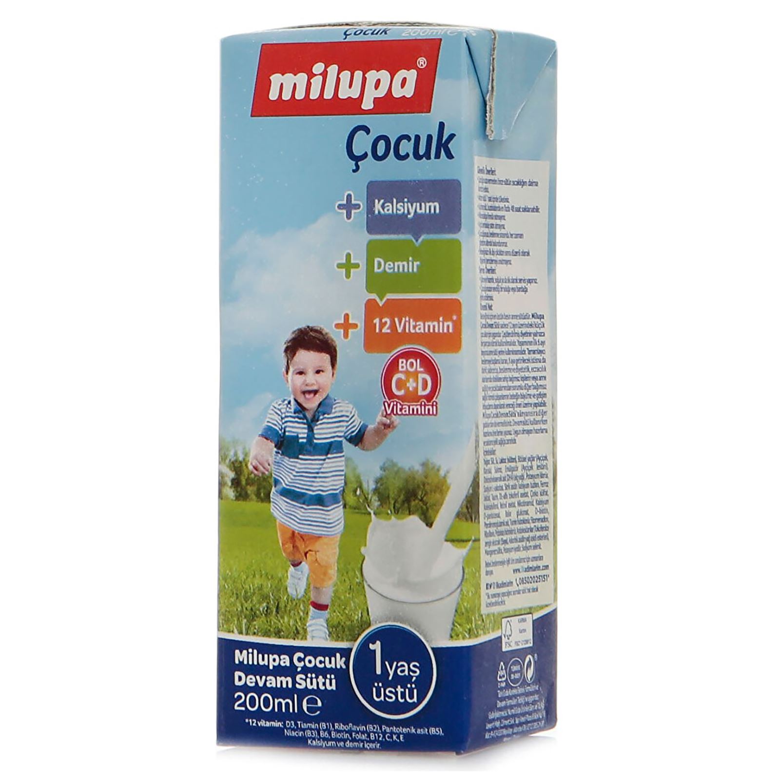 Milupa Tetra Çocuk Devam Sütü 200 ml