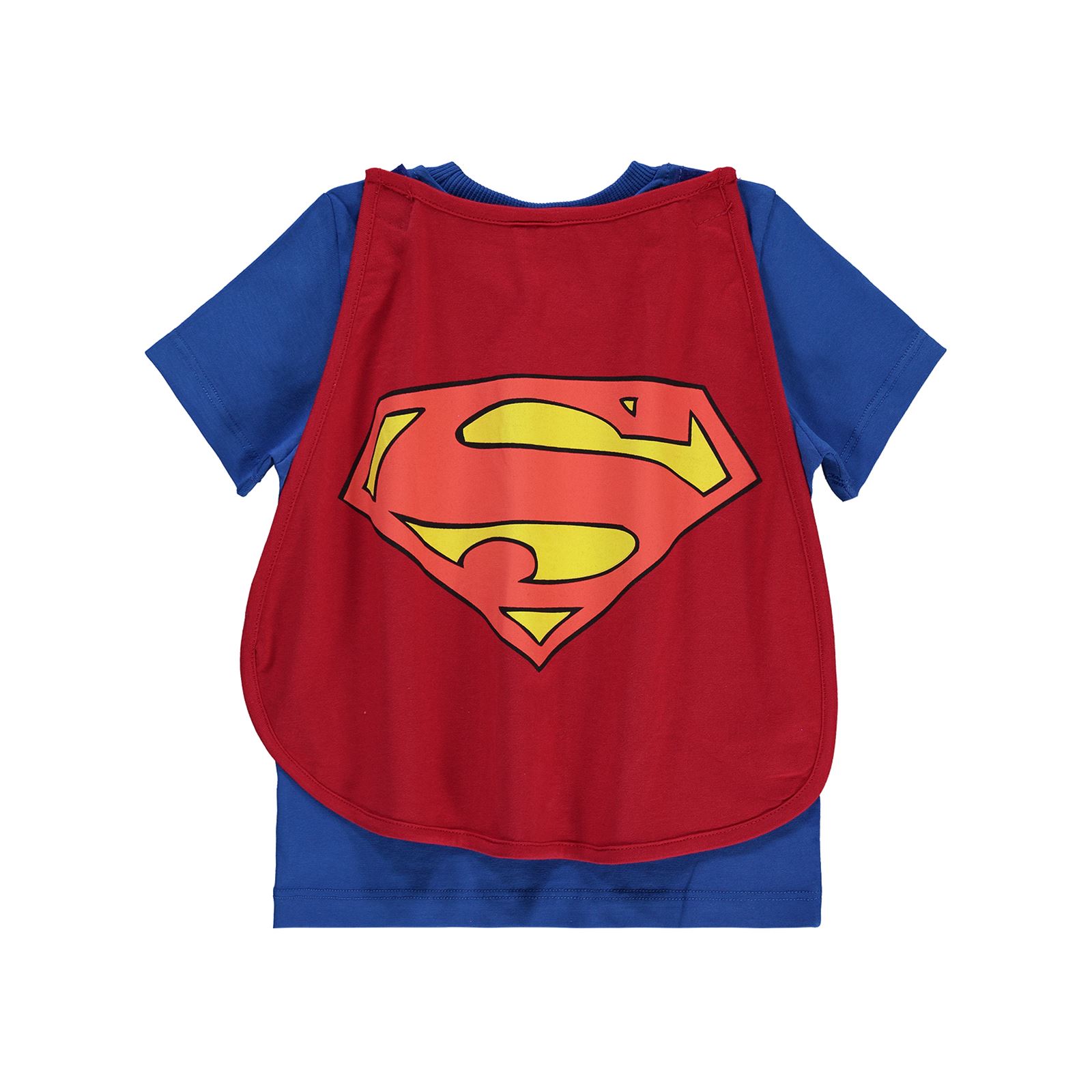 Superman Erkek Çocuk Tişört 2-5 Yaş Saks Mavisi