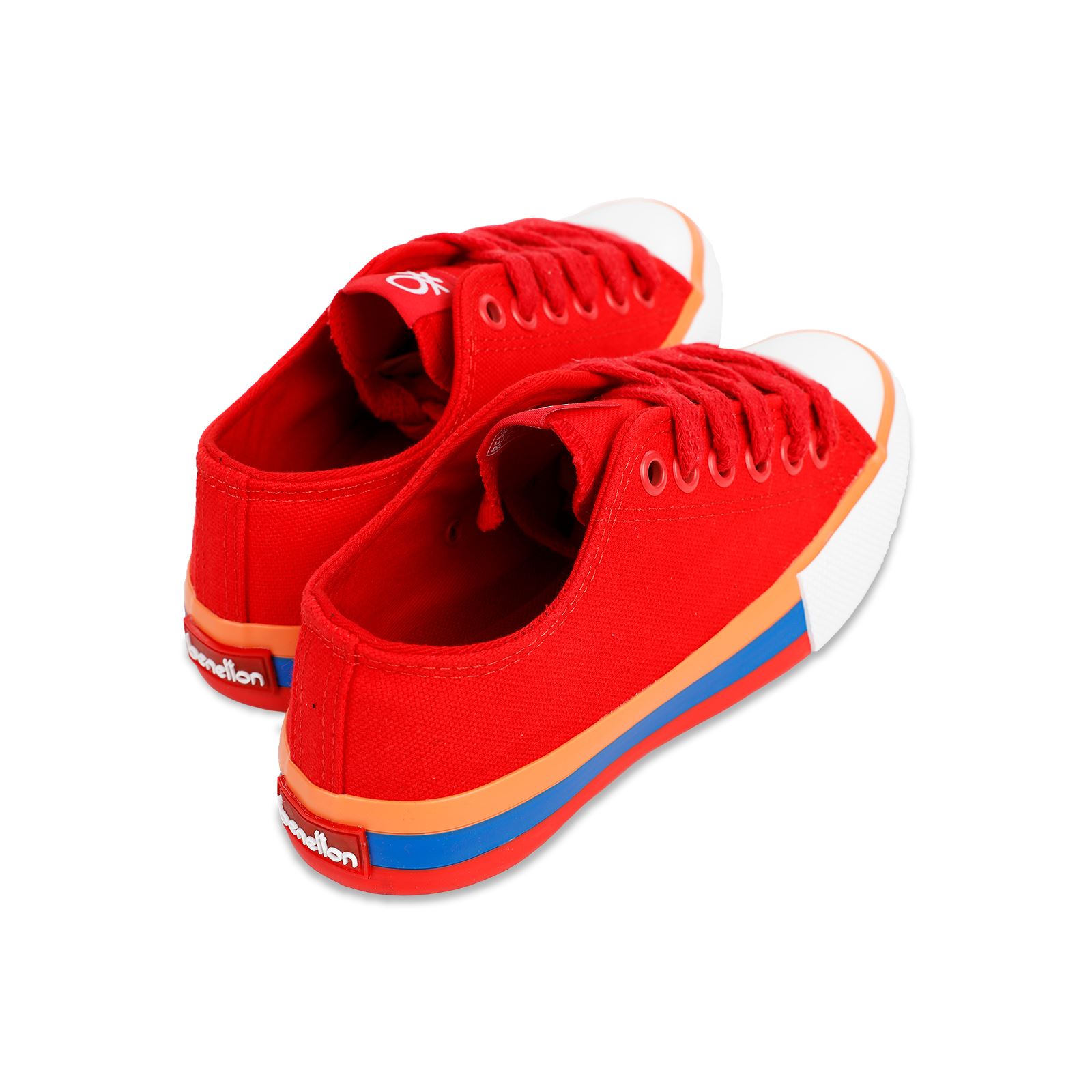 Benetton Kız Çocuk Spor Ayakkabı 36-40 Numara Kırmızı