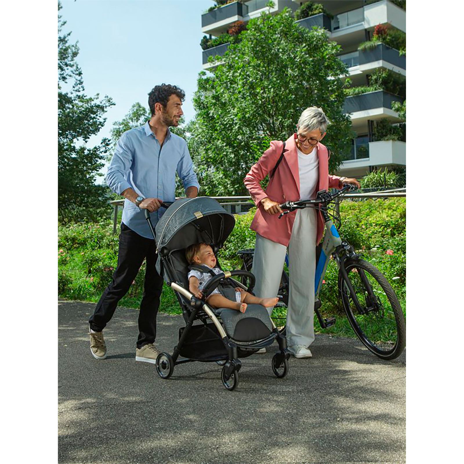 Chicco Goody Plus Stroller Bebek Arabası Füme
