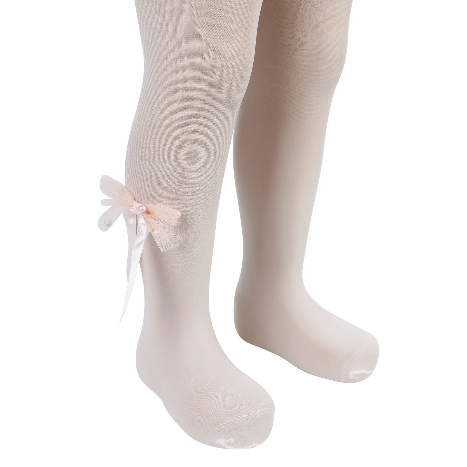 Katamino Kız Çocuk Taçlı Külotlu Çorap 3-9 Yaş  Pudra Pembe