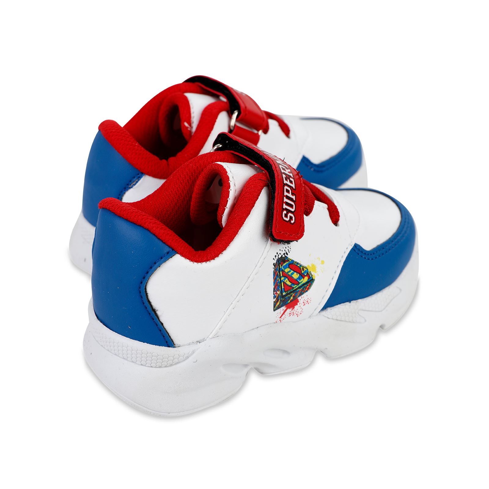 Superman Erkek Çocuk Spor Ayakkabı 22-25 Numara Beyaz