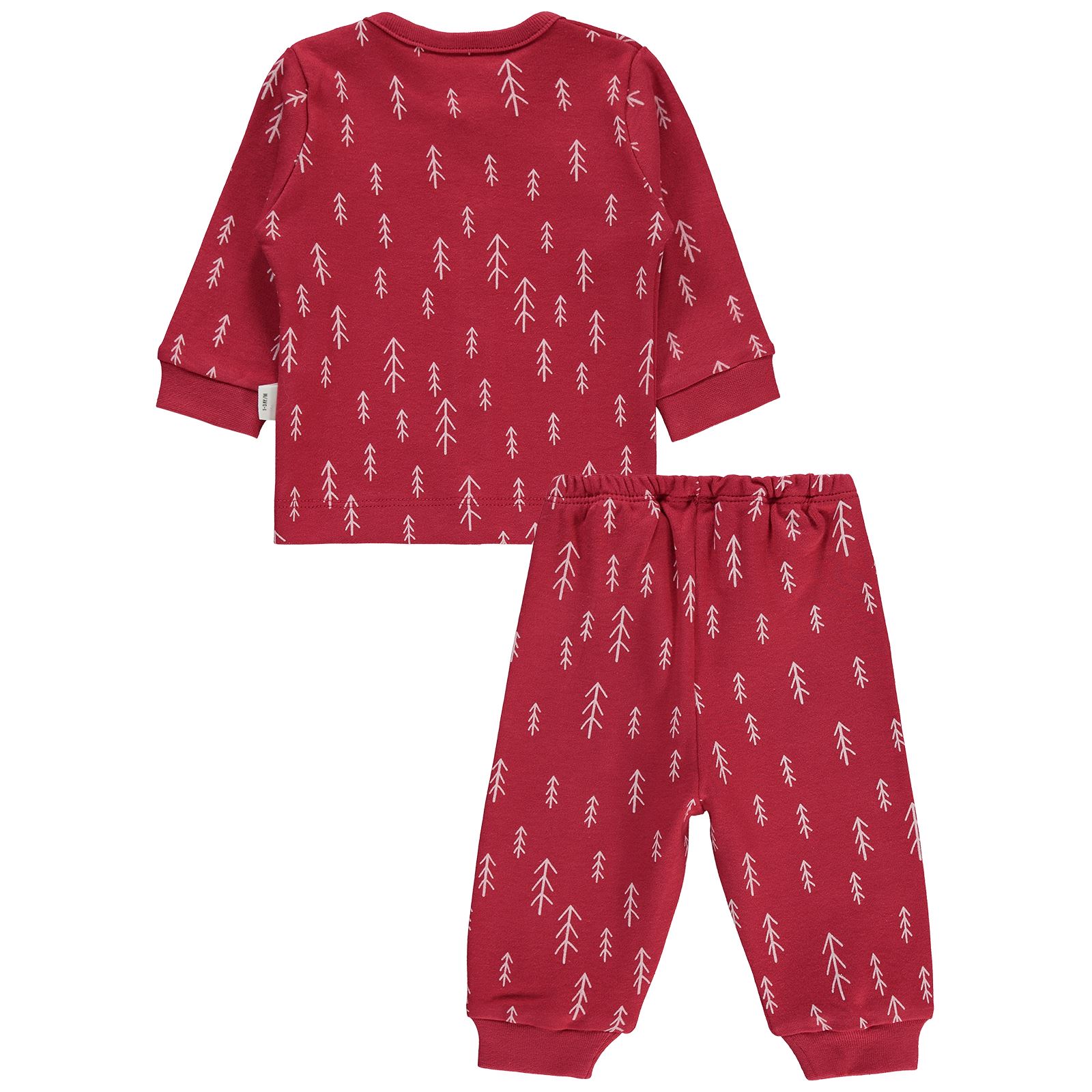 Civil Baby Erkek Bebek Pijama Takımı 1-3 Ay Kırmızı