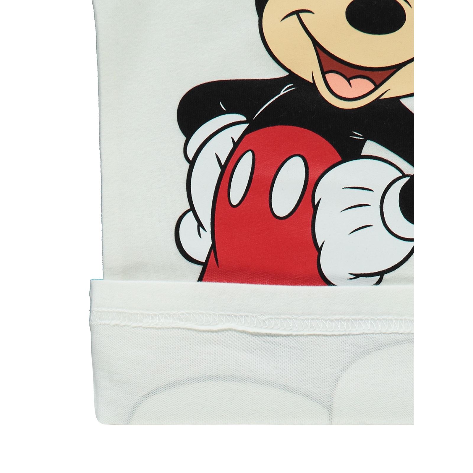 Mickey Mouse Erkek Çocuk Tişört 2-7 Yaş Krem