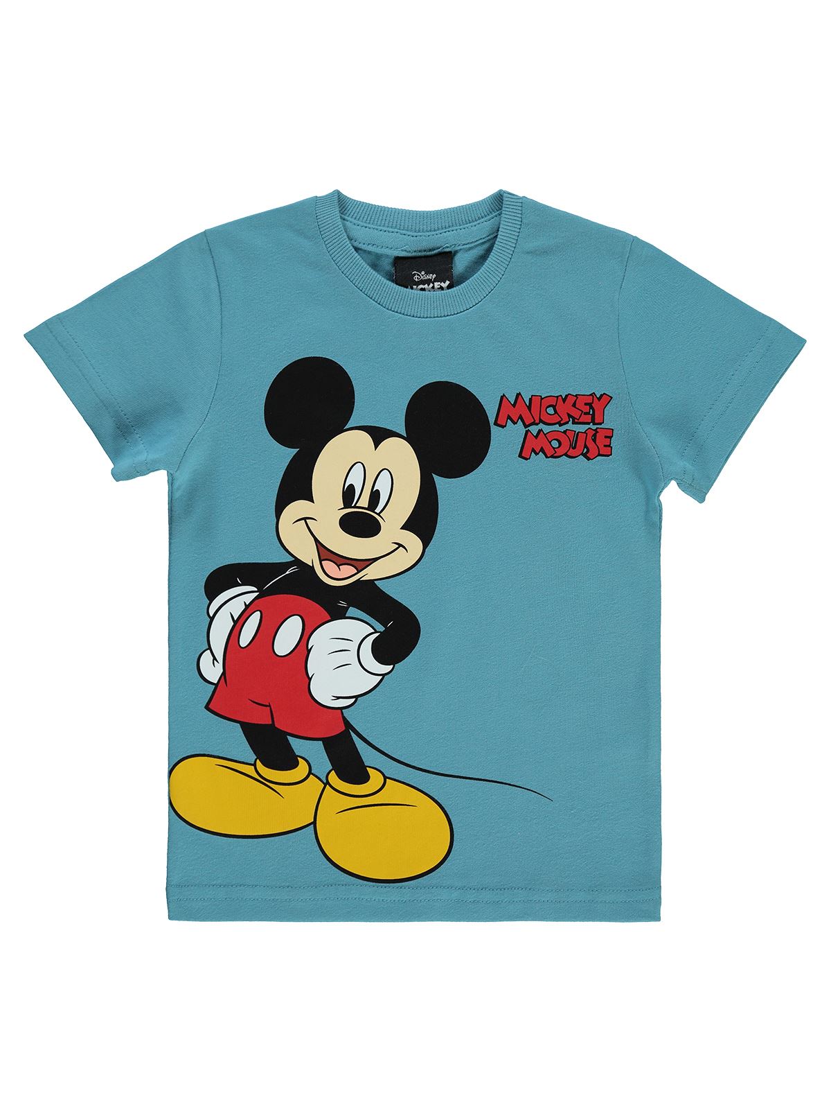 Mickey Mouse Erkek Çocuk Tişört 2-7 Yaş Mavi