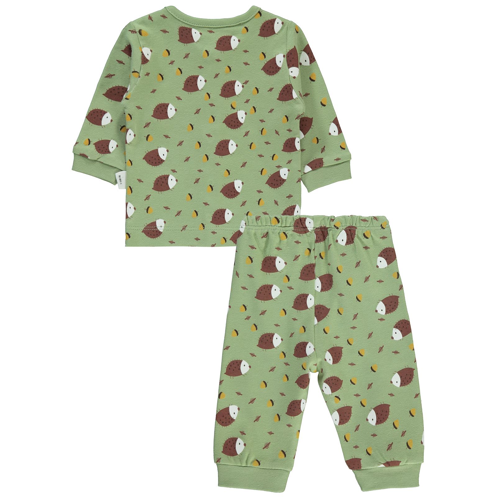 Civil Baby Bebek Pijama Takımı 1-3 Ay Yeşil