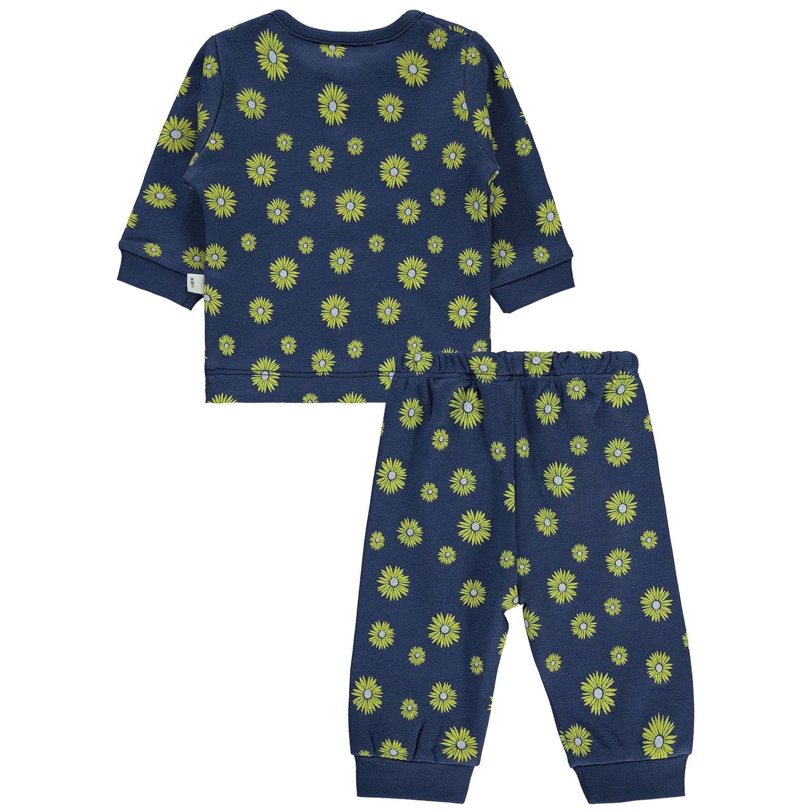 Civil Baby Kız Bebek Pijama Takımı 1-3 Ay Lacivert