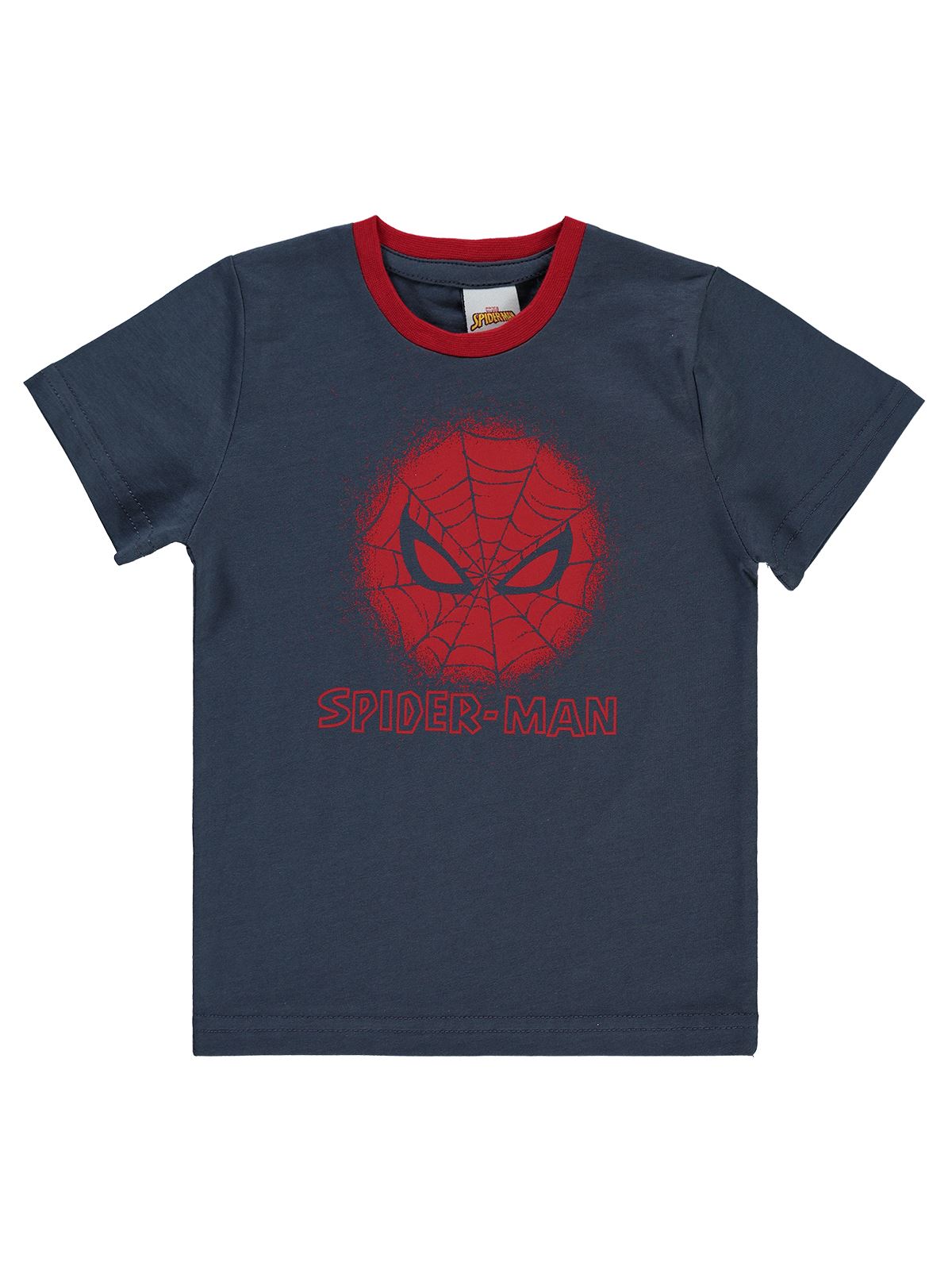 Spiderman Erkek Çocuk Tişört 2-7 Yaş Antrasit