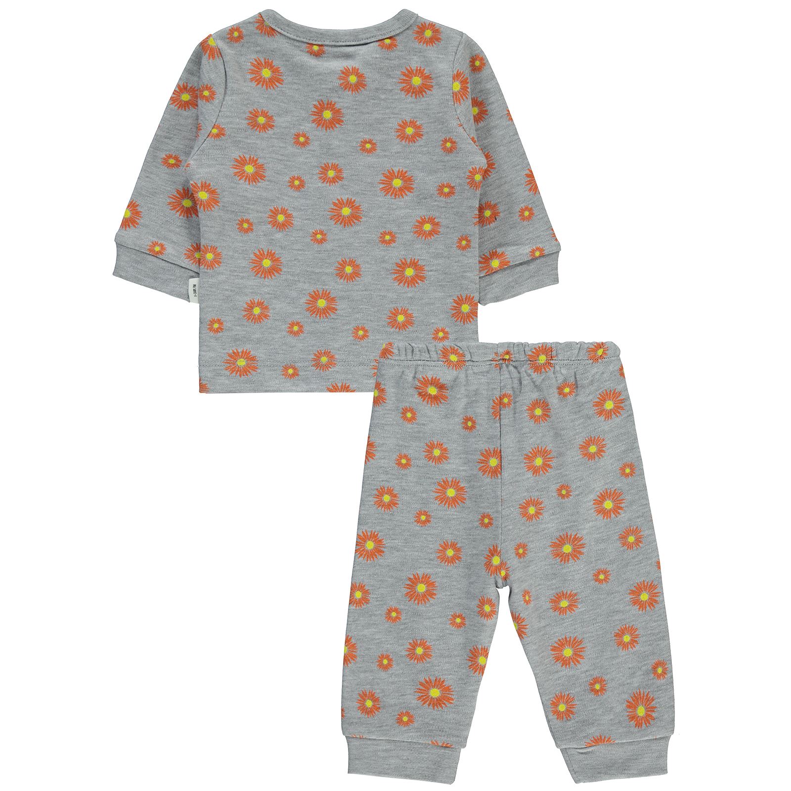 Civil Baby Kız Bebek Pijama Takımı 1-3 Ay Grimelanj