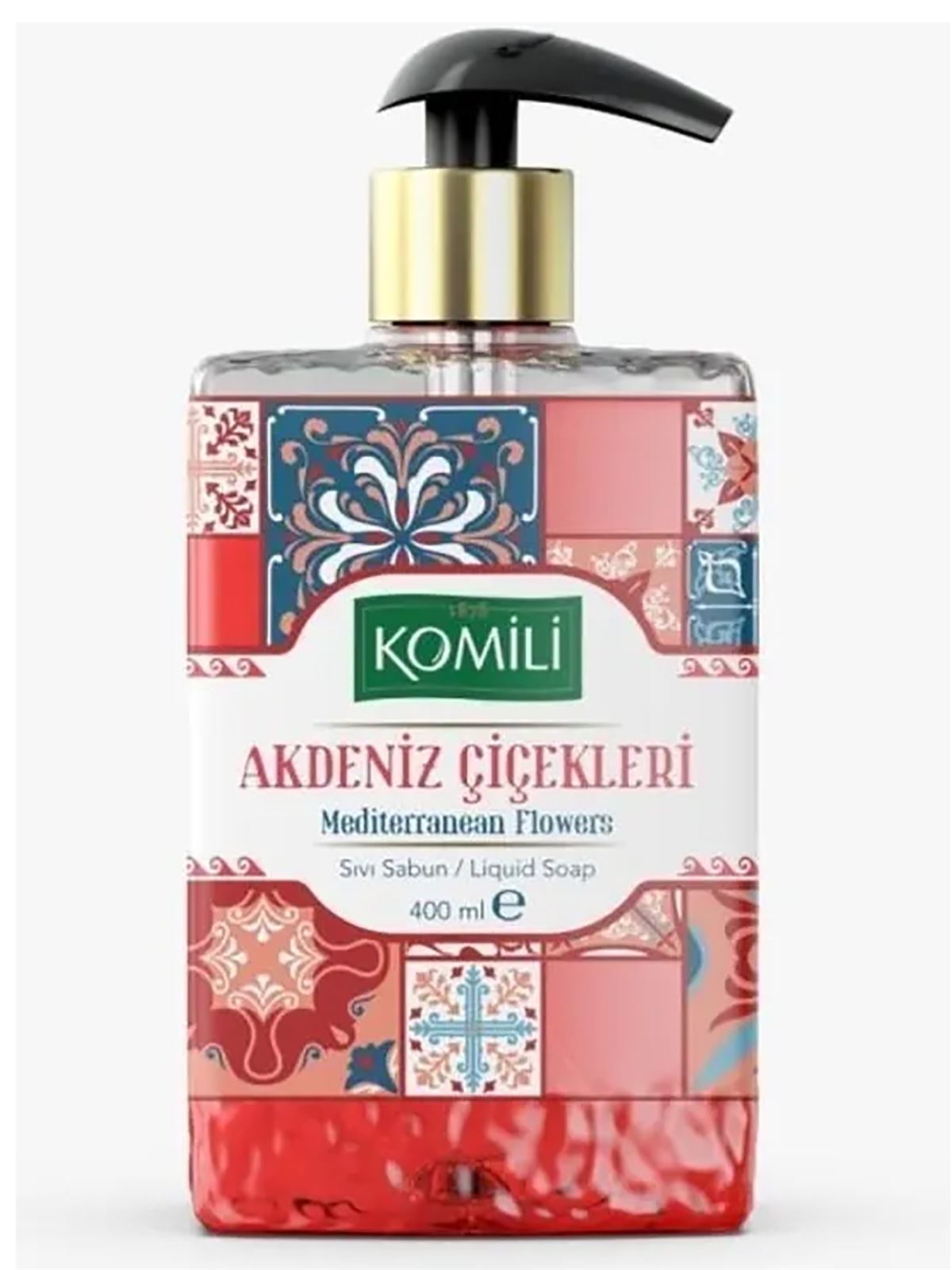 Komili Premium Akdeniz Çiçekleri Sıvı Sabun 400 ml