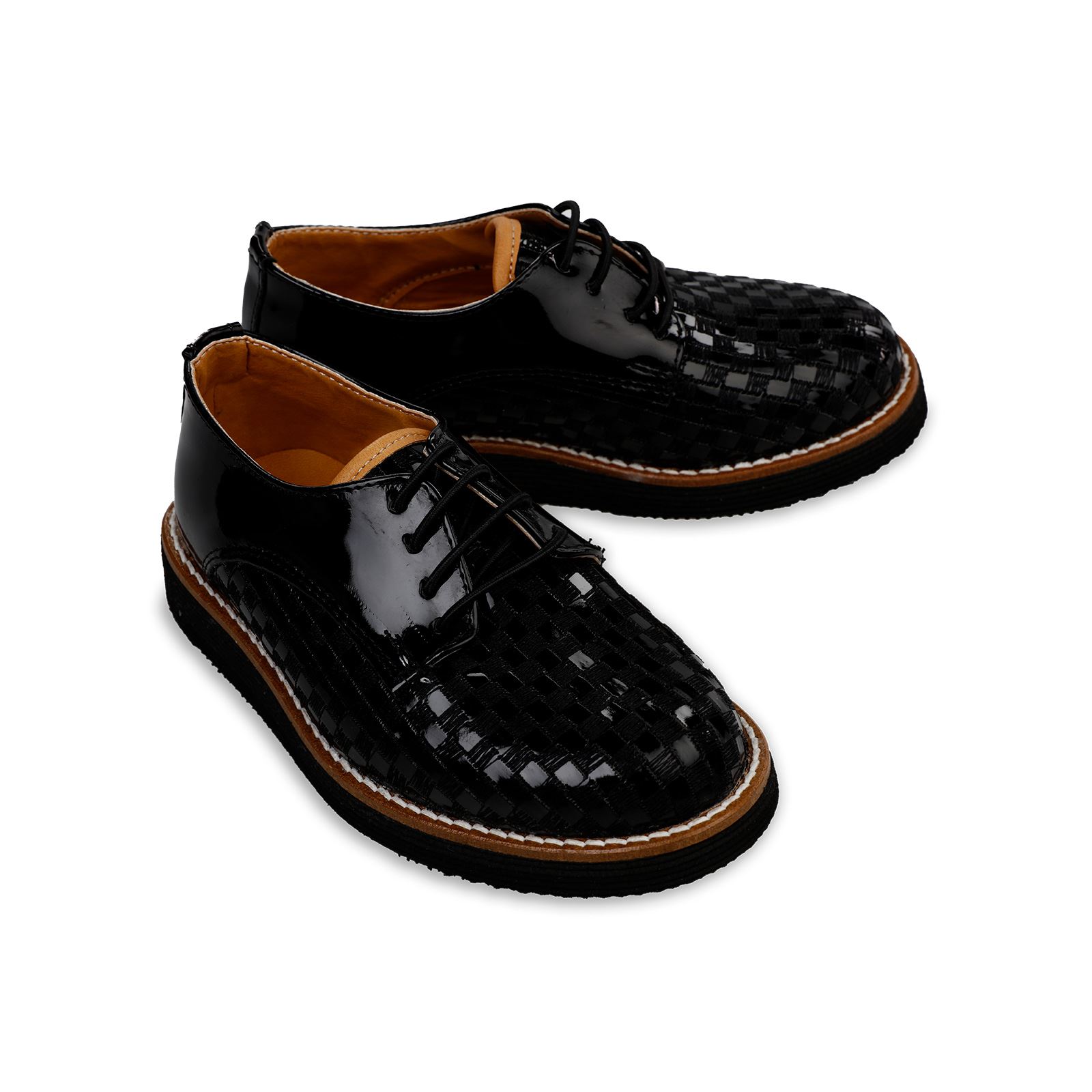 Harli Erkek Çocuk Klasik Ayakkabı 36-40 Numara Siyah