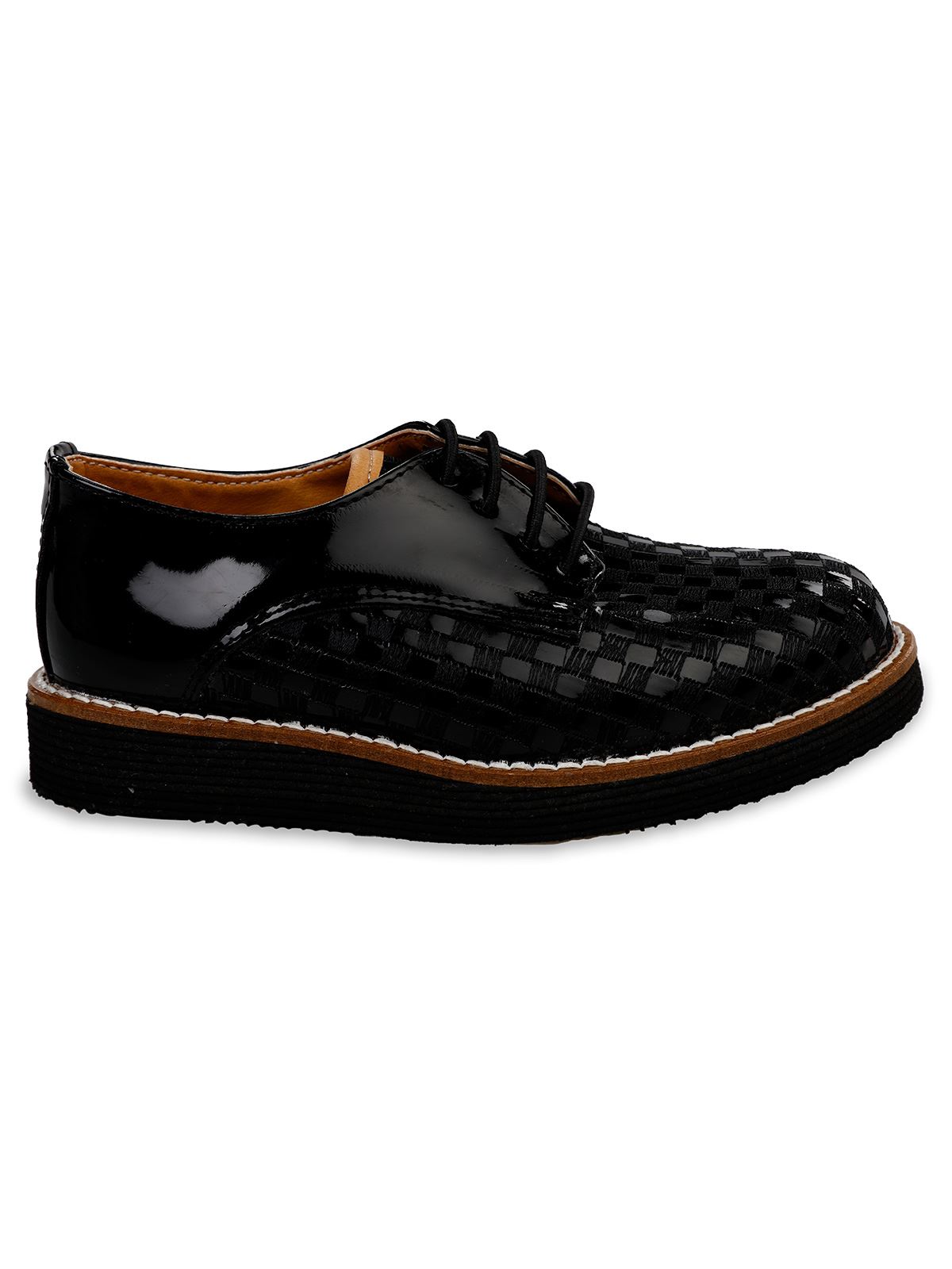 Harli Erkek Çocuk Klasik Ayakkabı 26-30 Numara Siyah