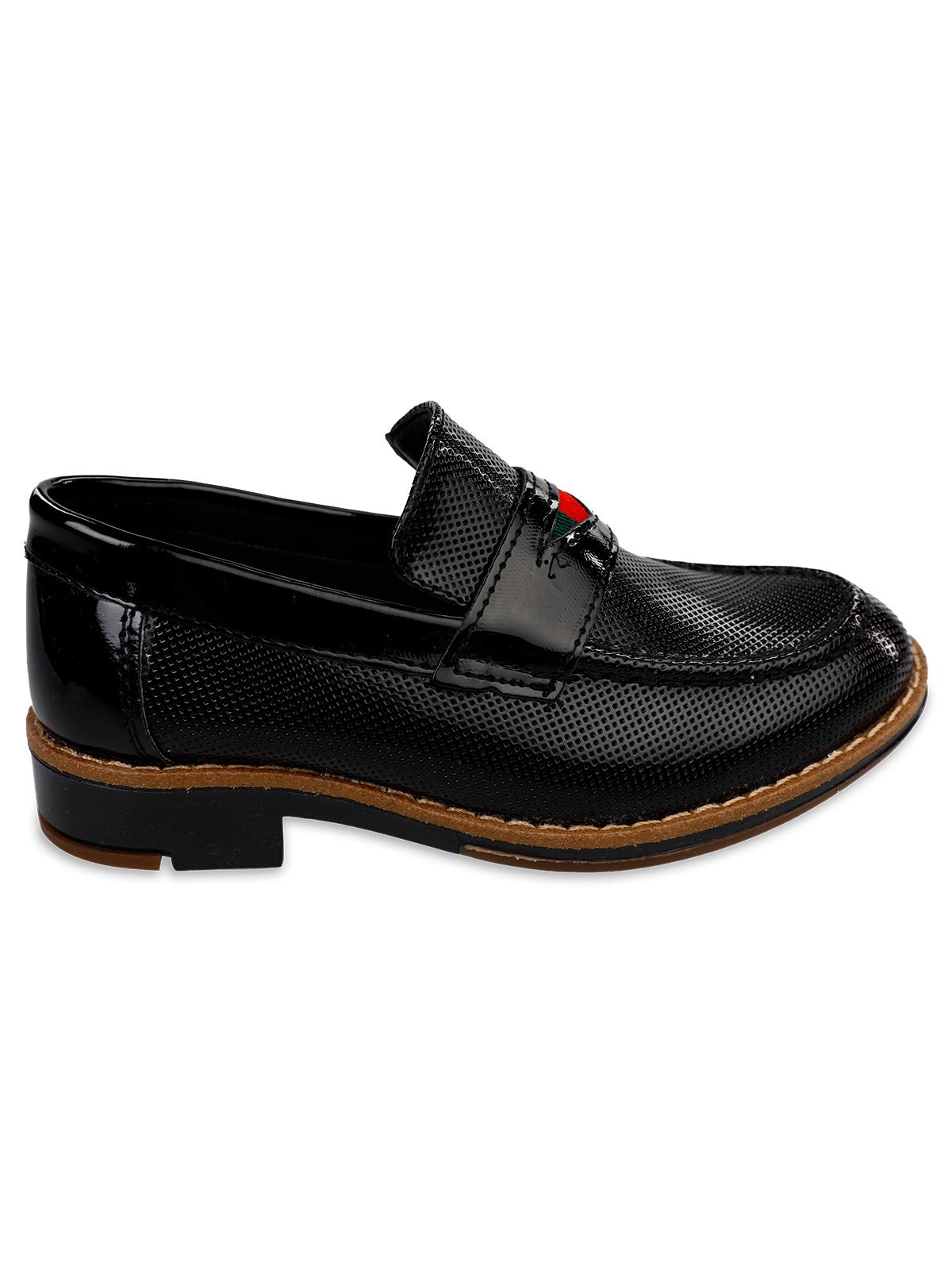 Harli Erkek Çocuk Klasik Ayakkabı 31-35 Numara Siyah