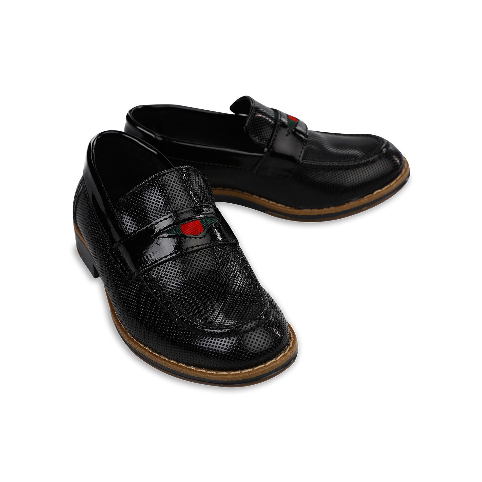 Harli Erkek Çocuk Klasik Ayakkabı 31-35 Numara Siyah