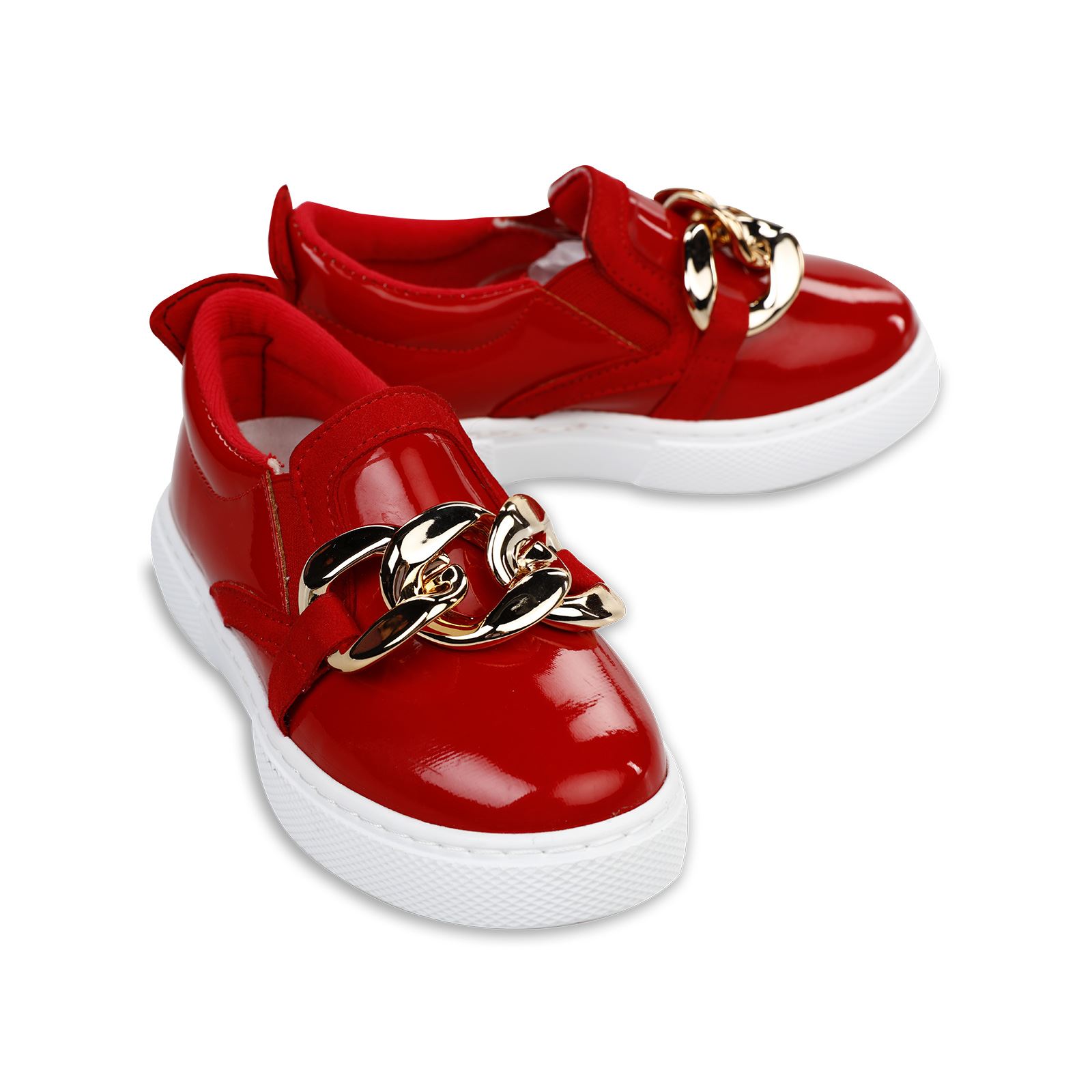 Harli Kız Çocuk Spor Ayakkabı 31-35 Numara Kırmızı