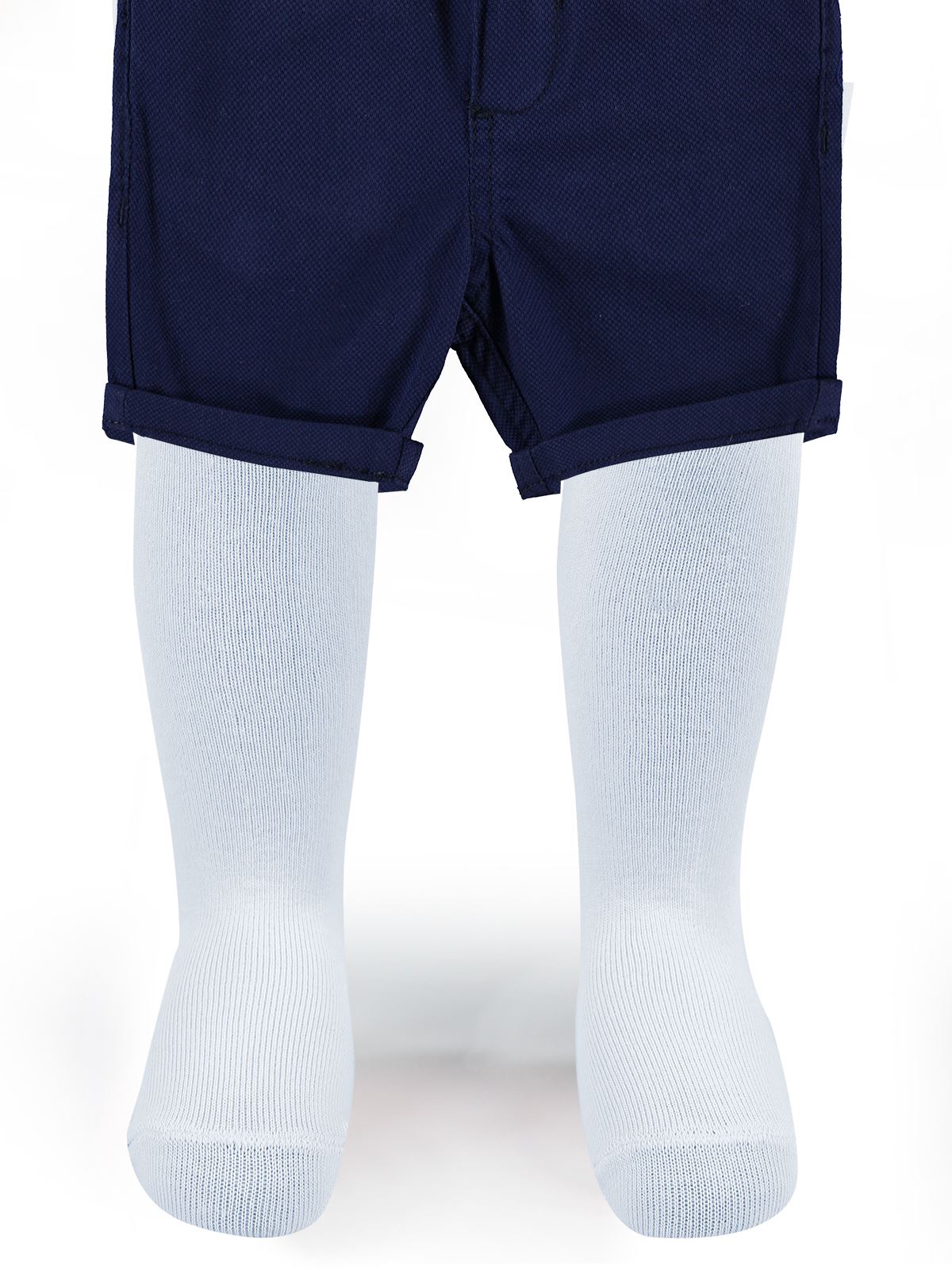 Civil Baby Erkek Bebek Külotlu Çorap 0-12 Ay Mavi