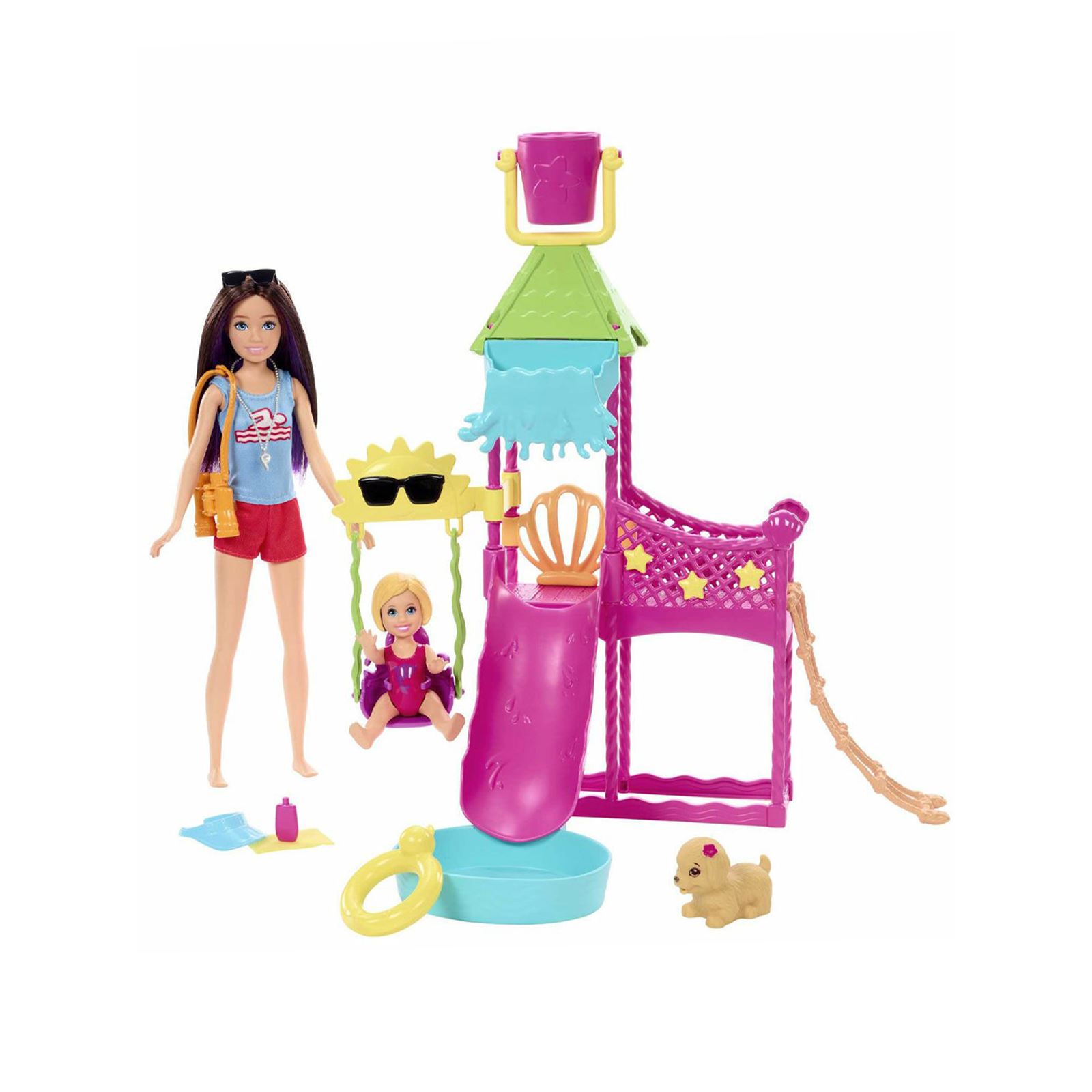 Barbie Skipper'ın Su Parkı Eğlencesi Oyun Seti