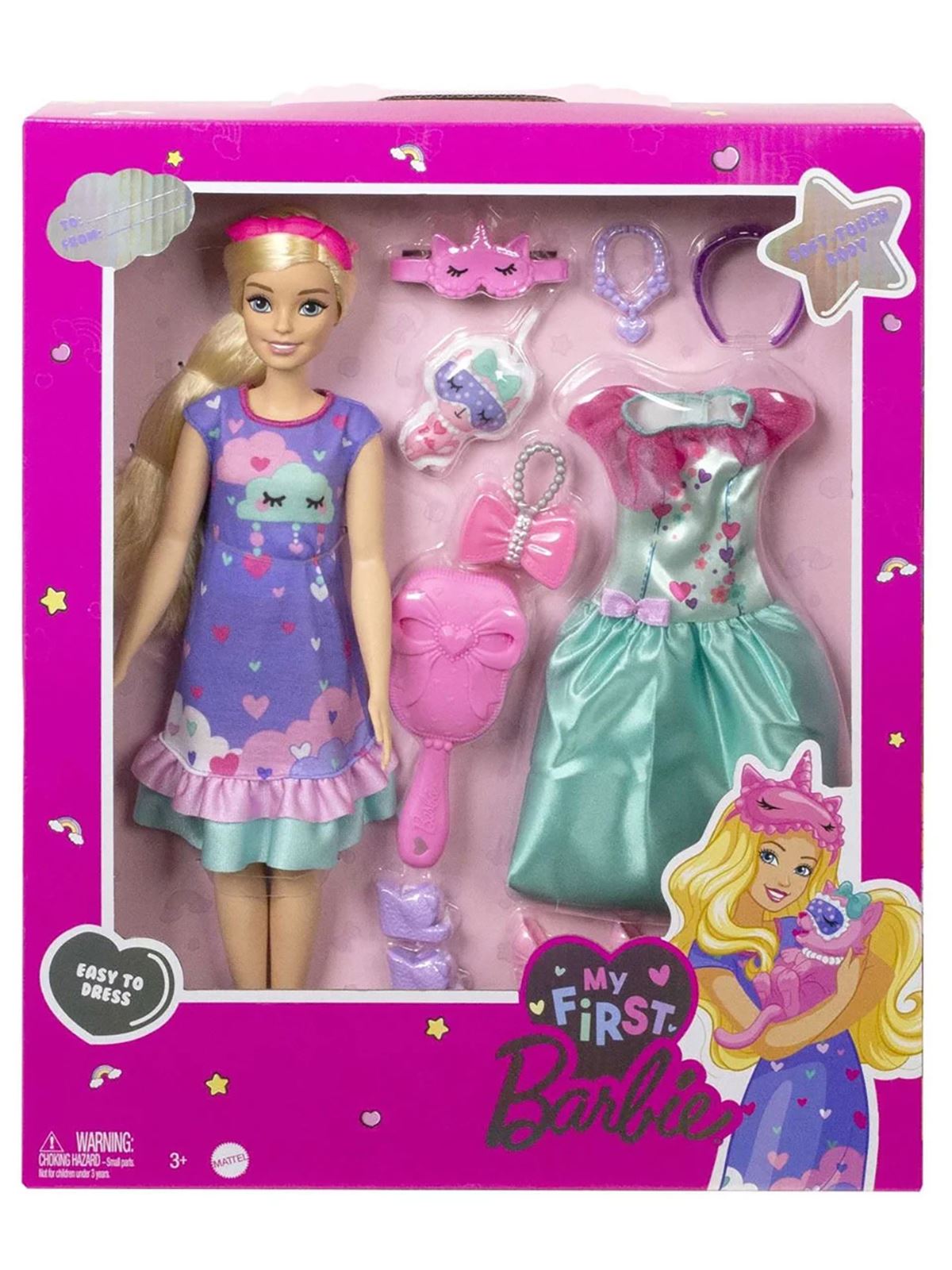 Barbie İlk Bebeğim Delüks Oyun Seti