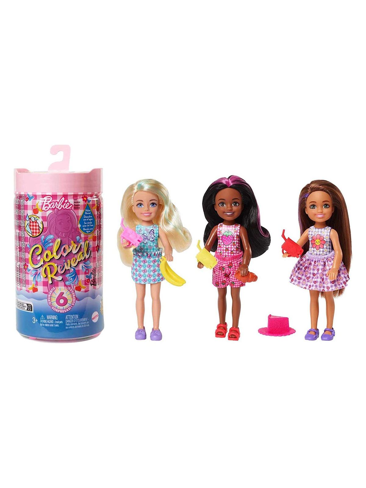 Barbie Renk Değiştiren Sürpriz Chelsea Piknikte Bebekler
