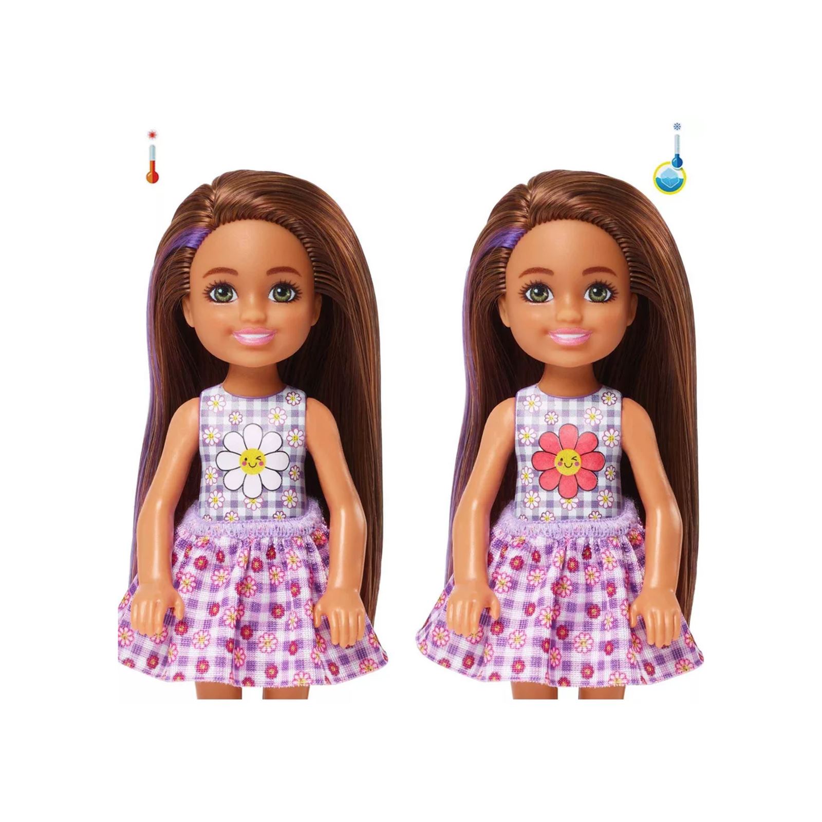 Barbie Renk Değiştiren Sürpriz Chelsea Piknikte Bebekler