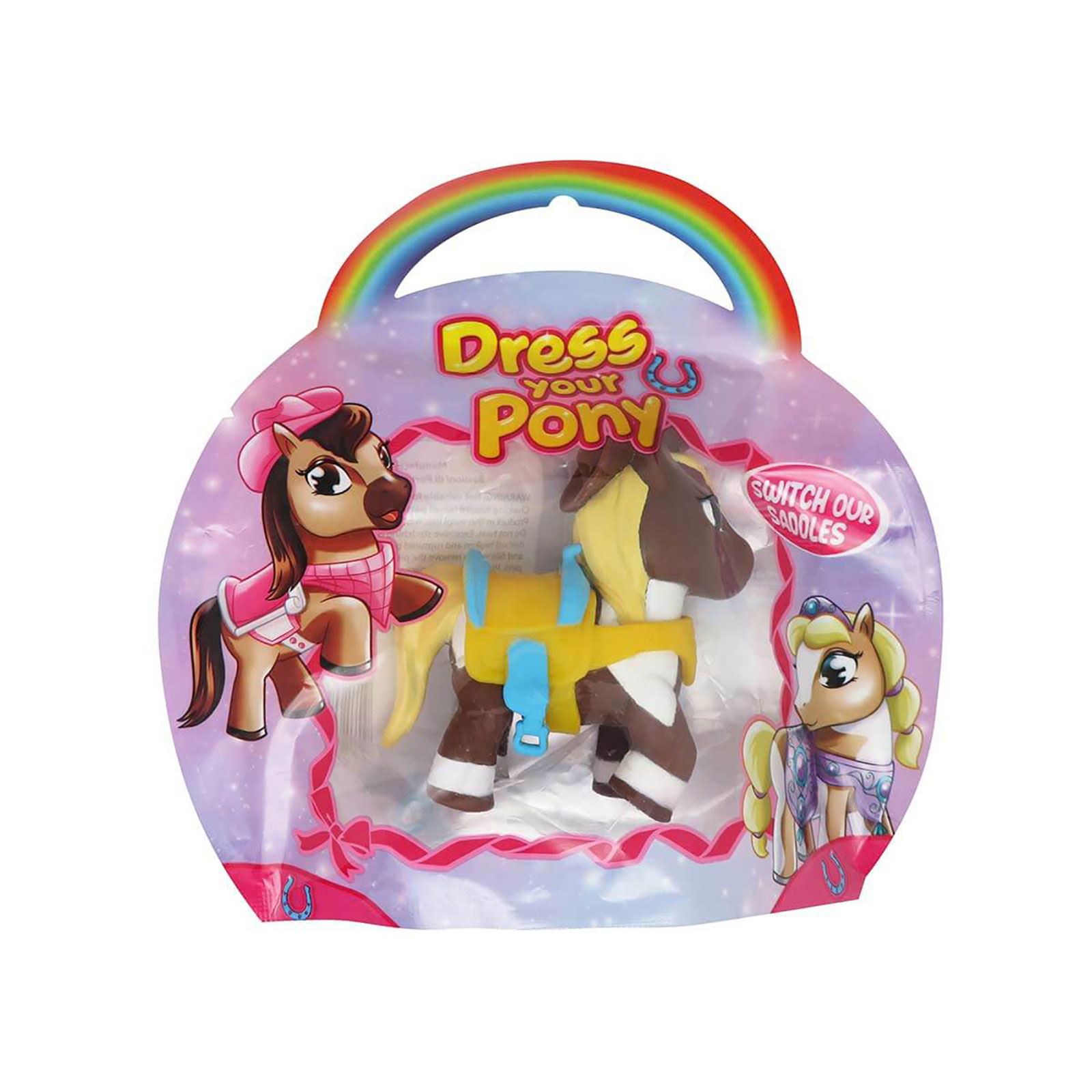 Sunman Oyuncak Diramix Dress Your Pony Kostümlü Figürler - Brittany Kahverengi