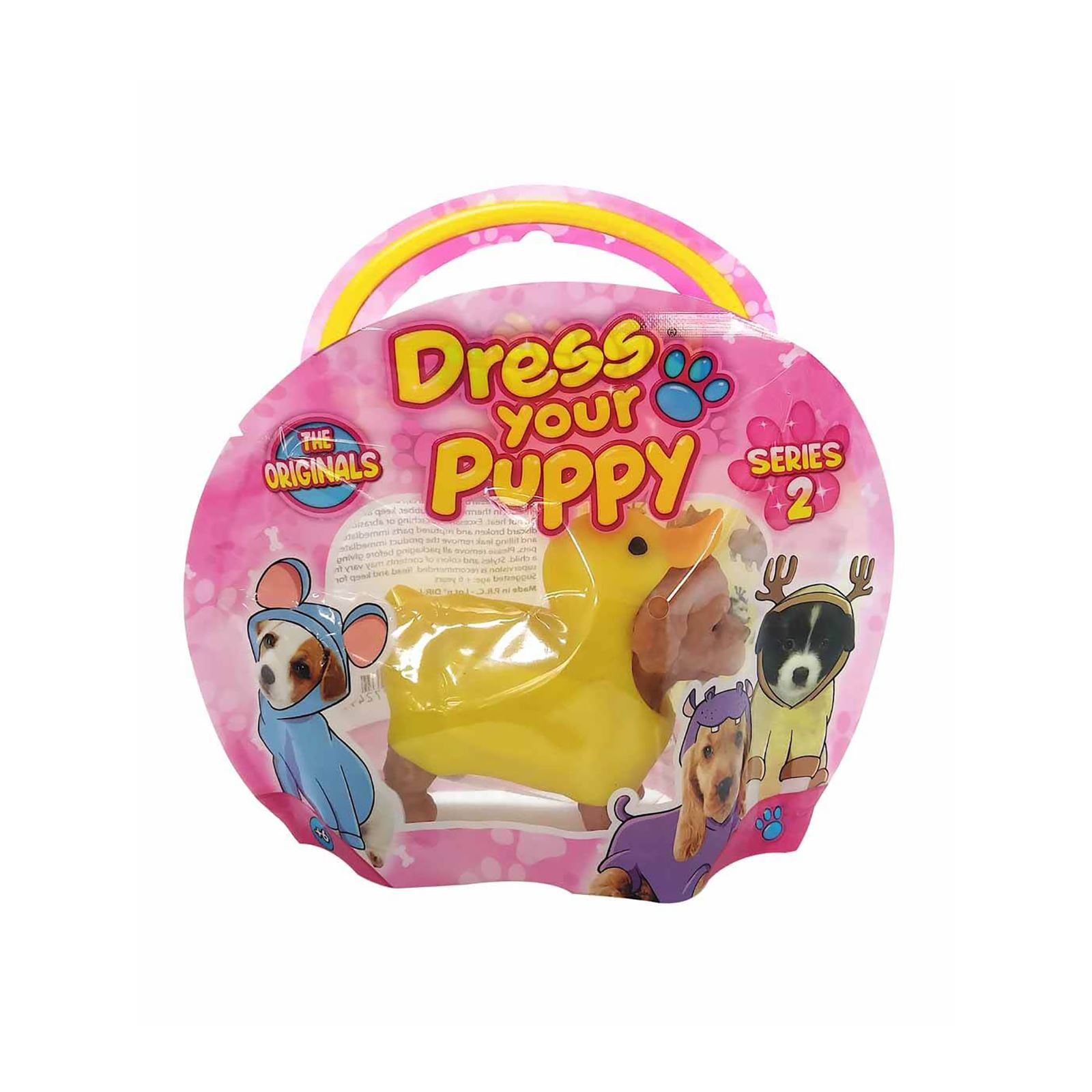 Sunman Oyuncak Diramix Dress Your Puppy Kostümlü Figürler Sarı