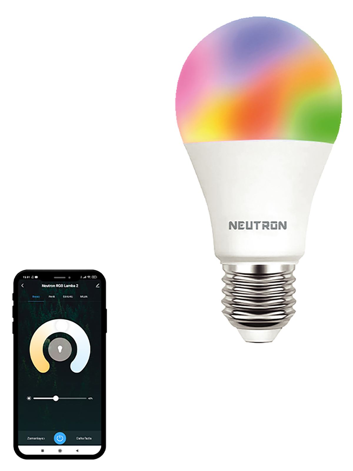 Neutron Smart Bulb Lite Akıllı Led Ampul 1050 Lümen 11W