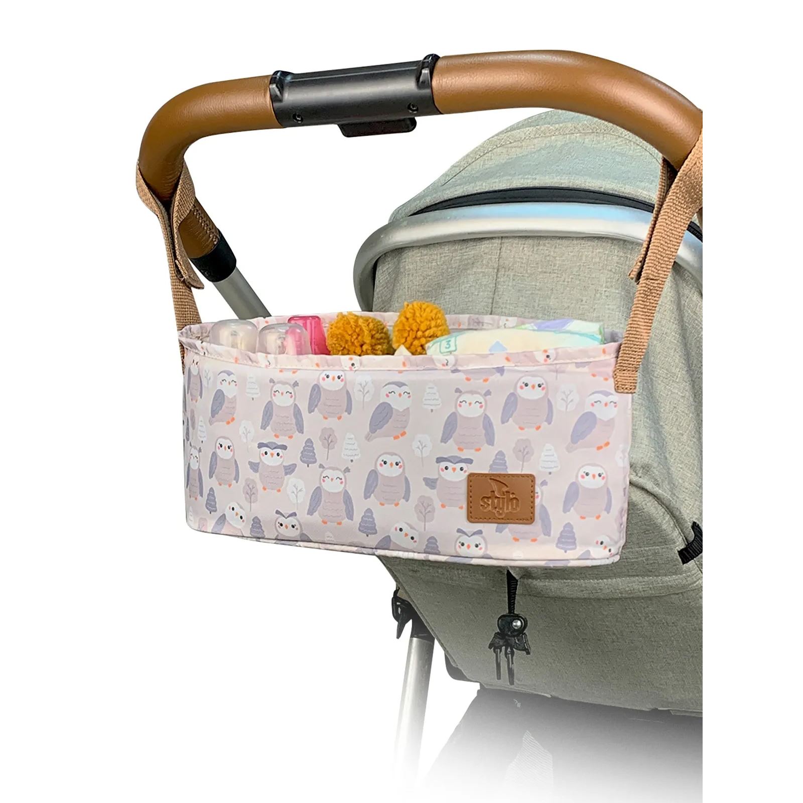 Stylo Trip Stroller Bebek Arabası Organizatörü Ekru