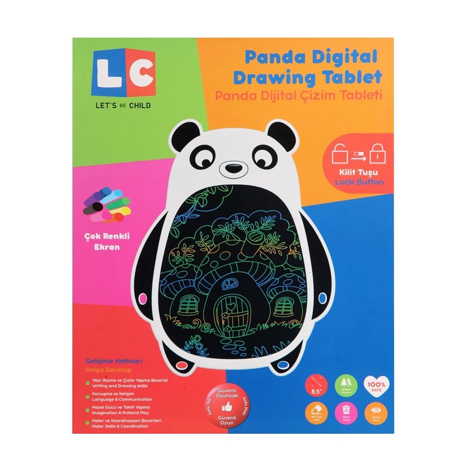 Let's Be Child  LC Dijital Panda Çizim Tableti 8,5