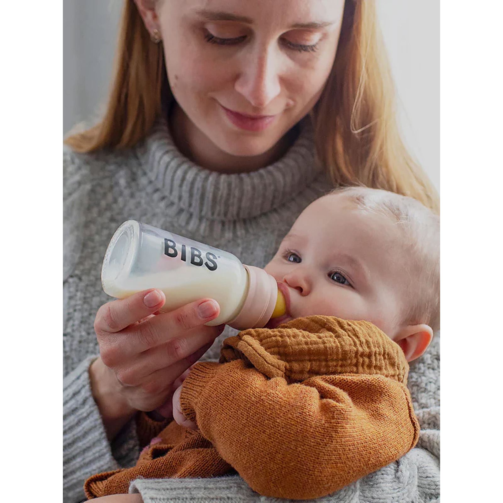 Bibs Baby Bottle Complete Set 110 Ml Pembe
